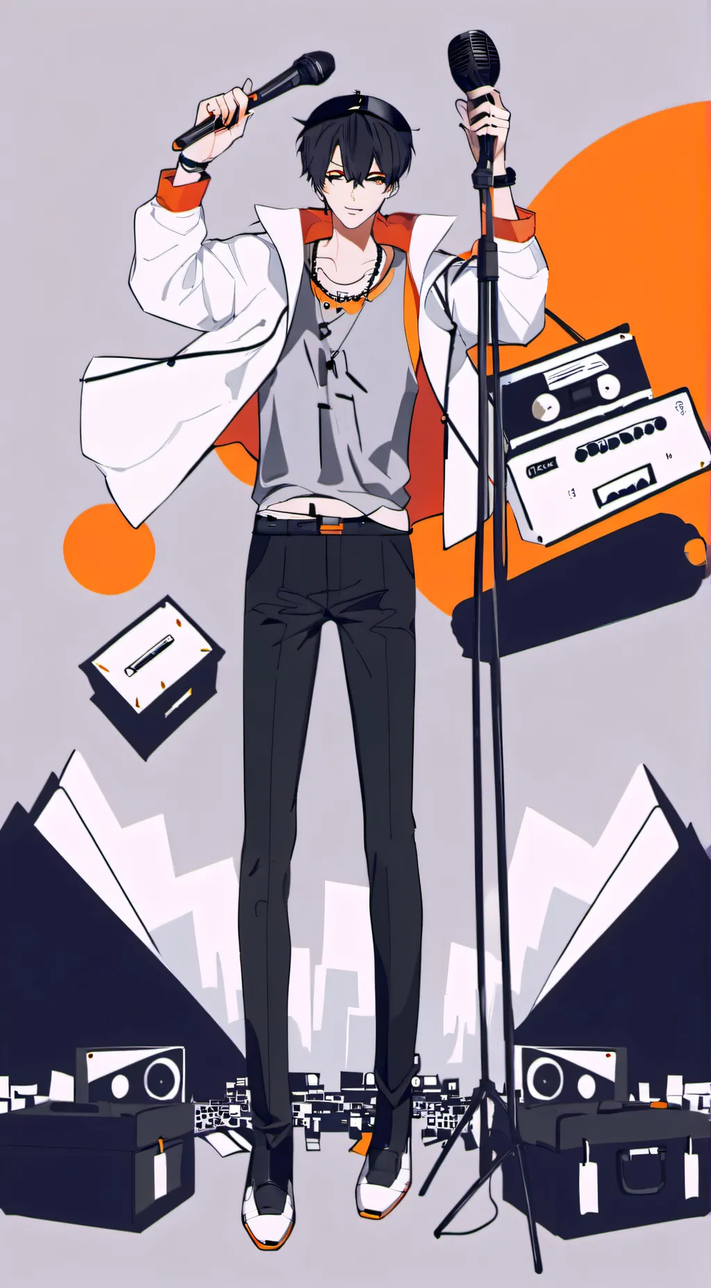 ai character: guess the song!  background