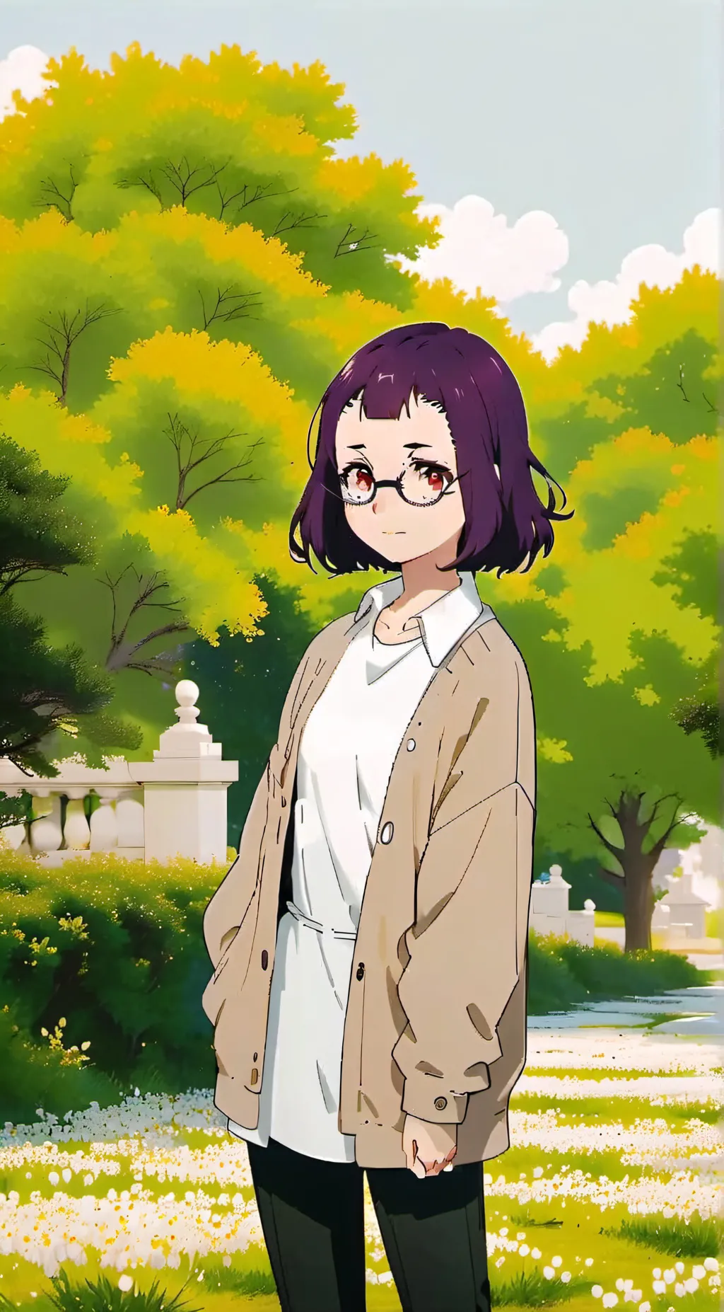 ai character: Mei Kamino background