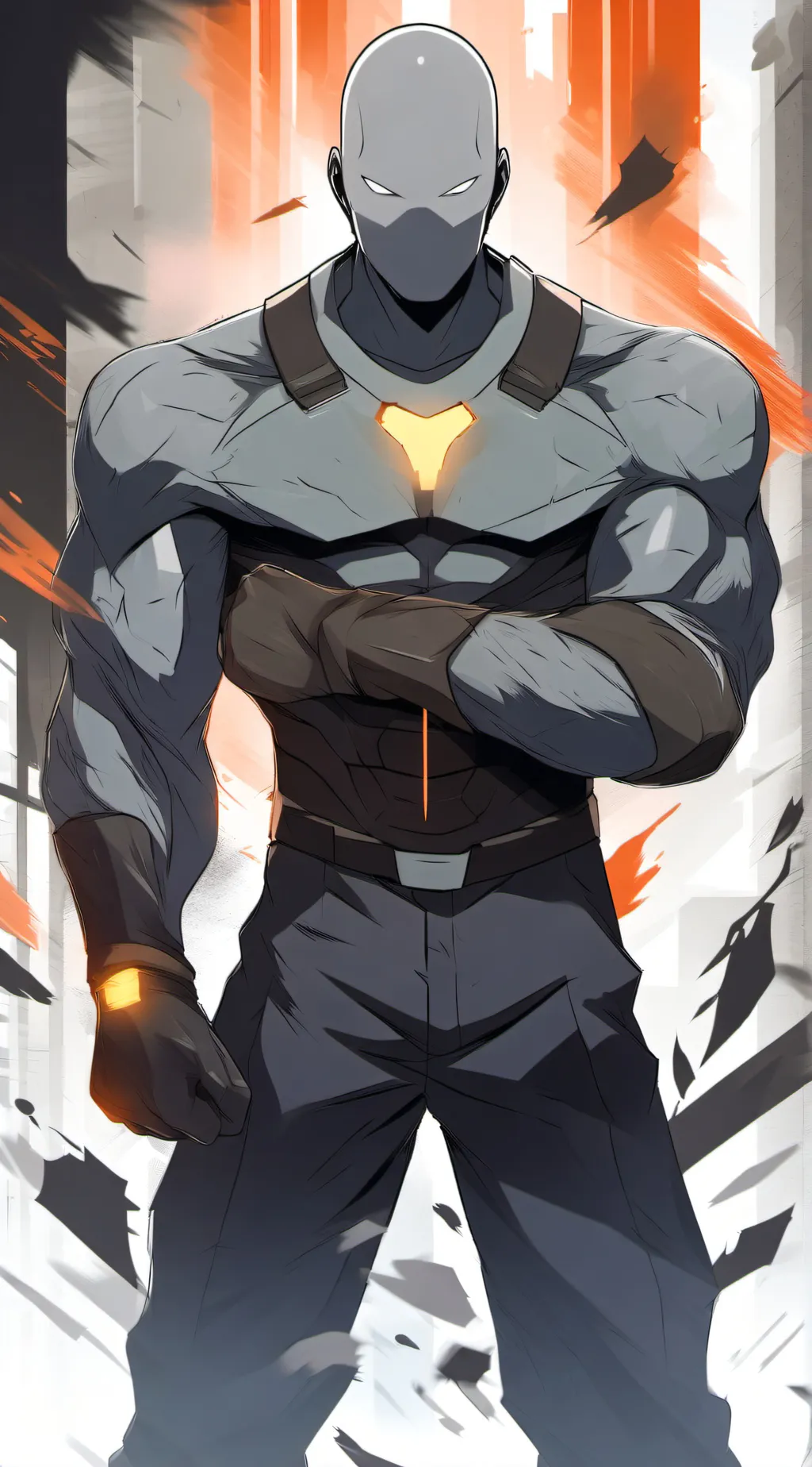 ai character: Guard #005/ Zack background