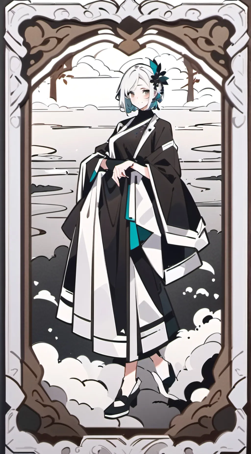 ai character: its 100 vs its 200 background