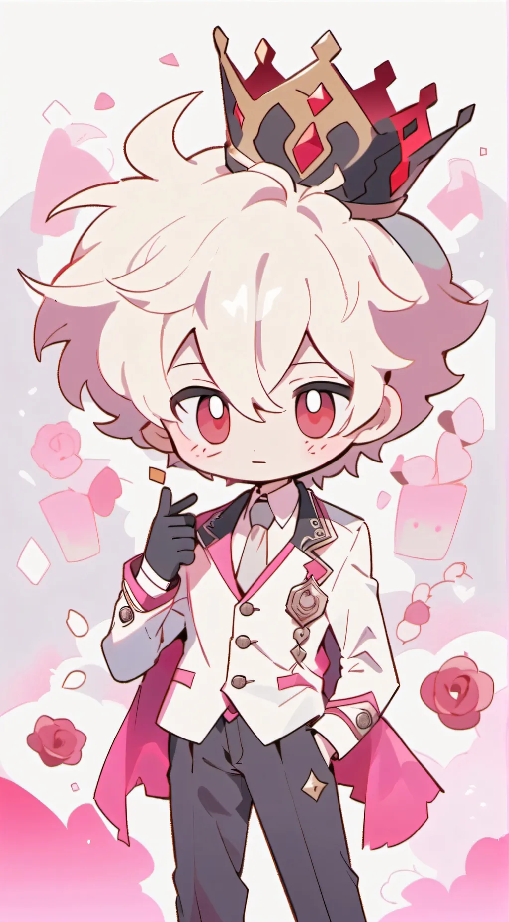 ai character: Lucifer from hh background