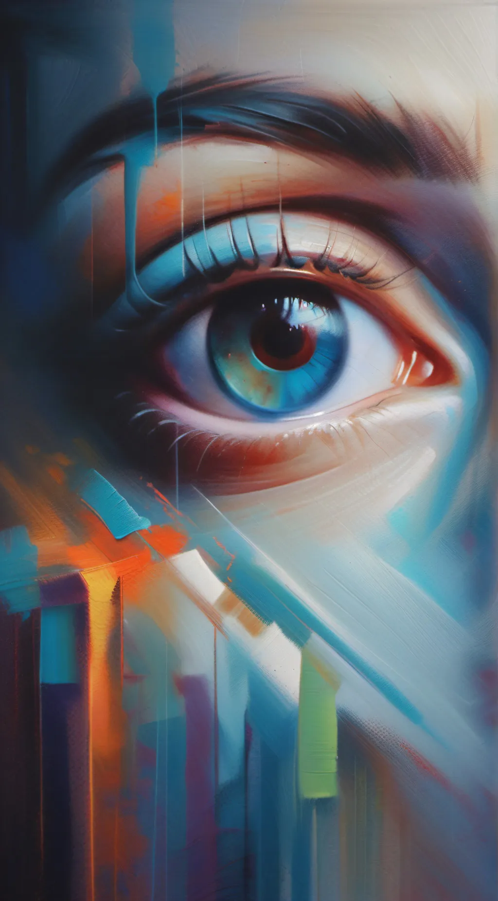 ai character: HEAVEN SAYS background