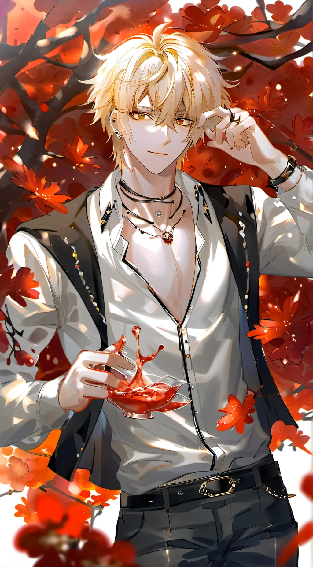 ai character: Bakugo background