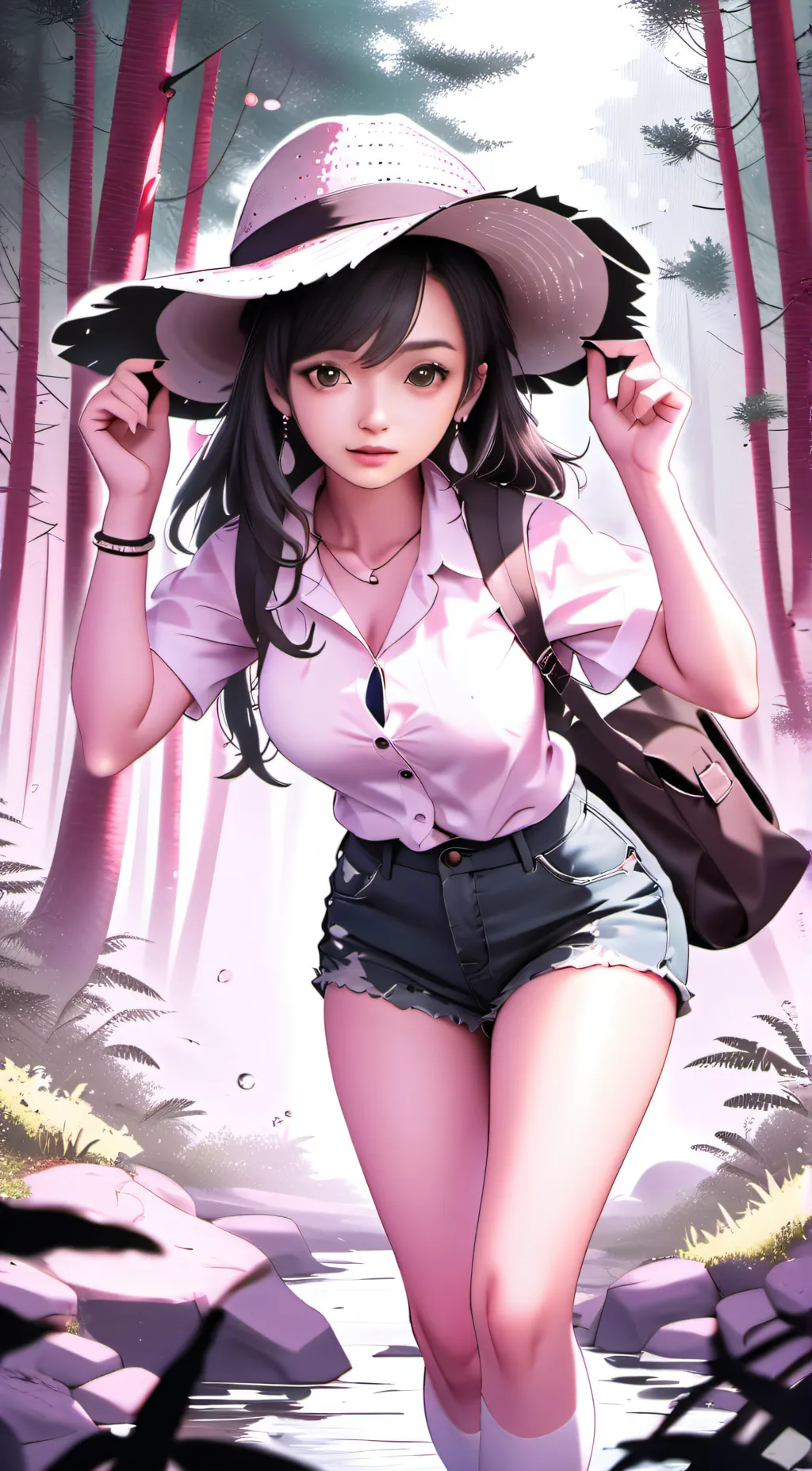 ai character: Amanda background