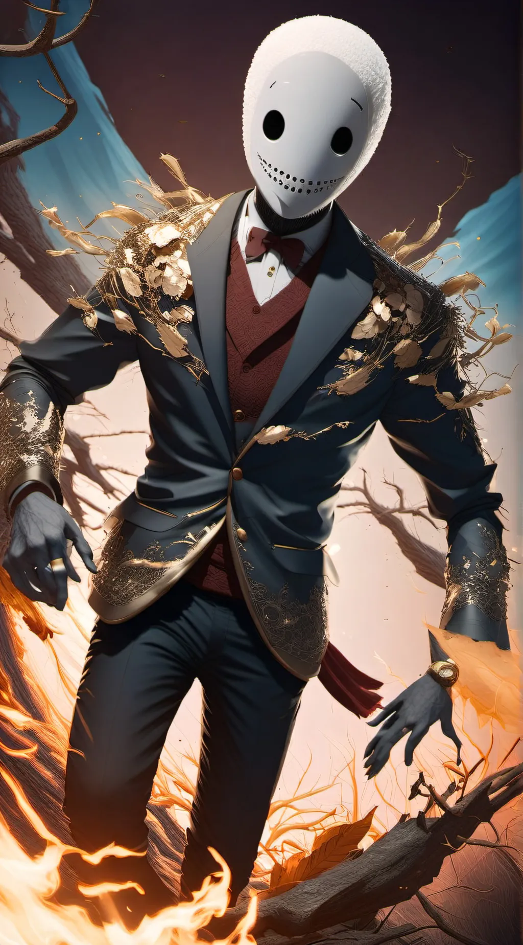 ai character: Tenderman background