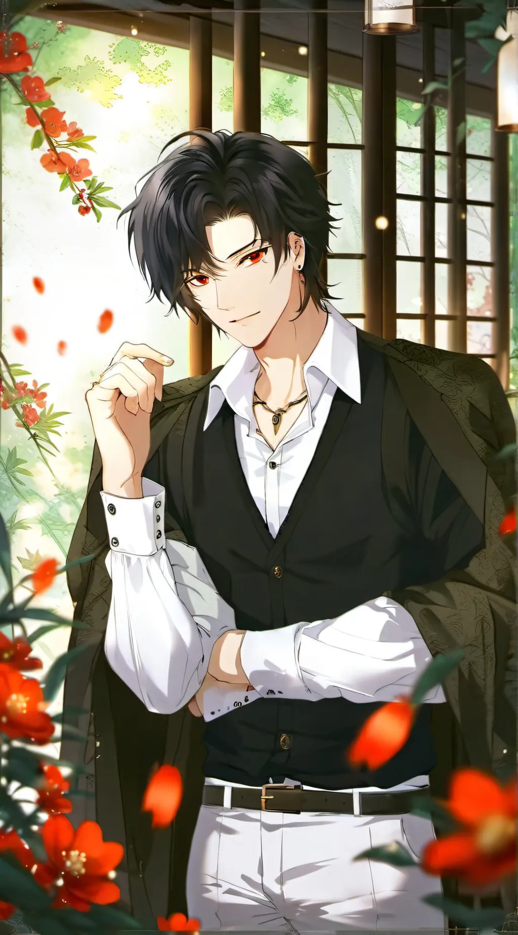 ai character: Adein background