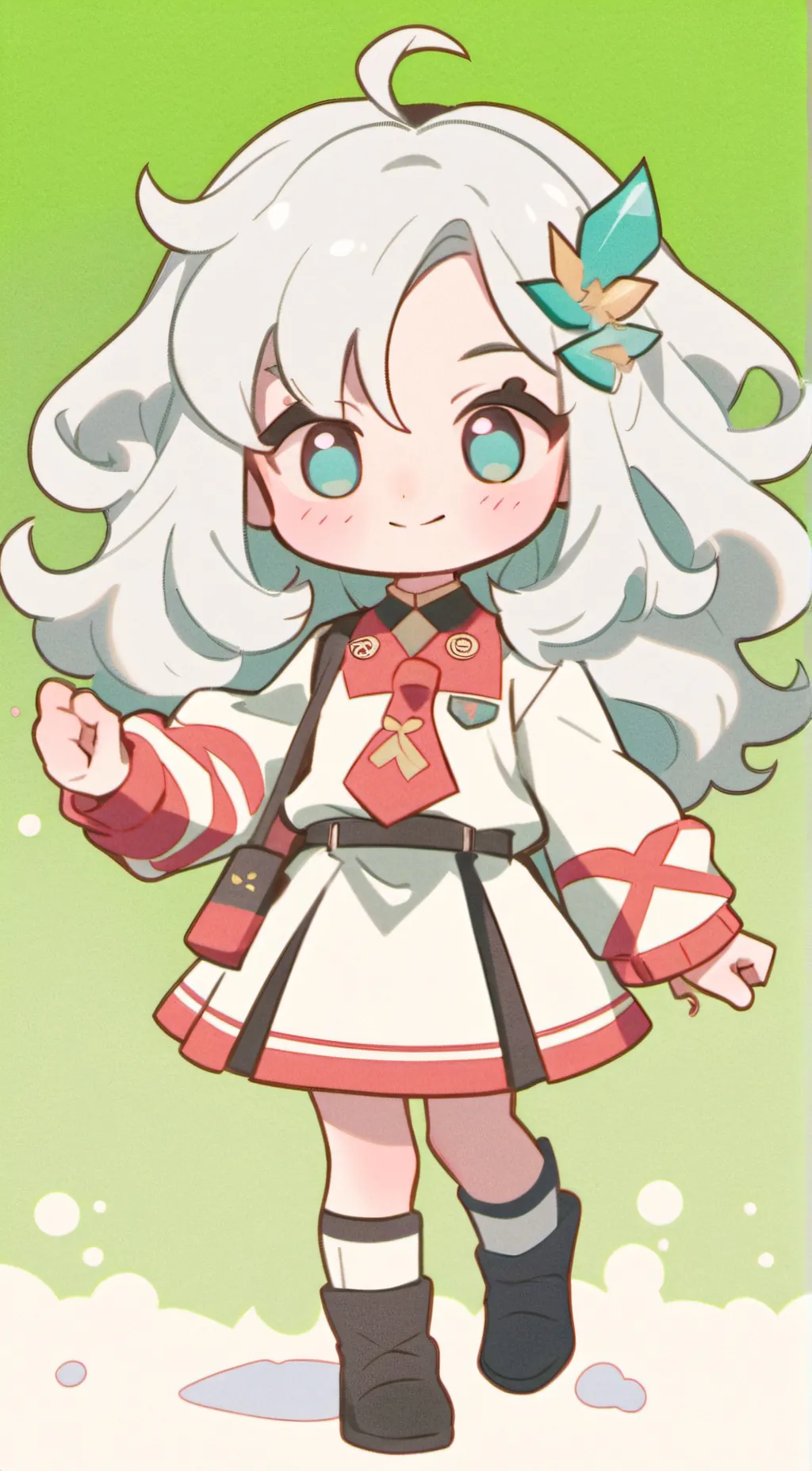 ai character: Angela  background