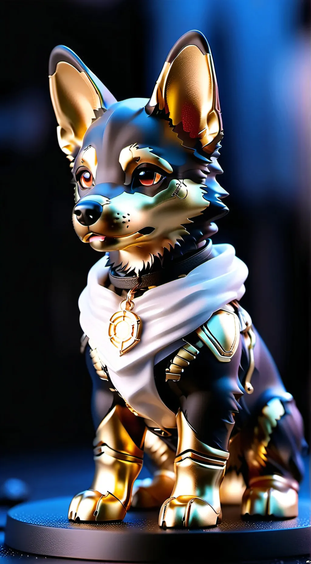 ai character: King Doge background