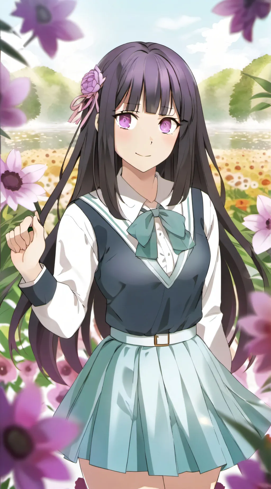 ai character: monoko background