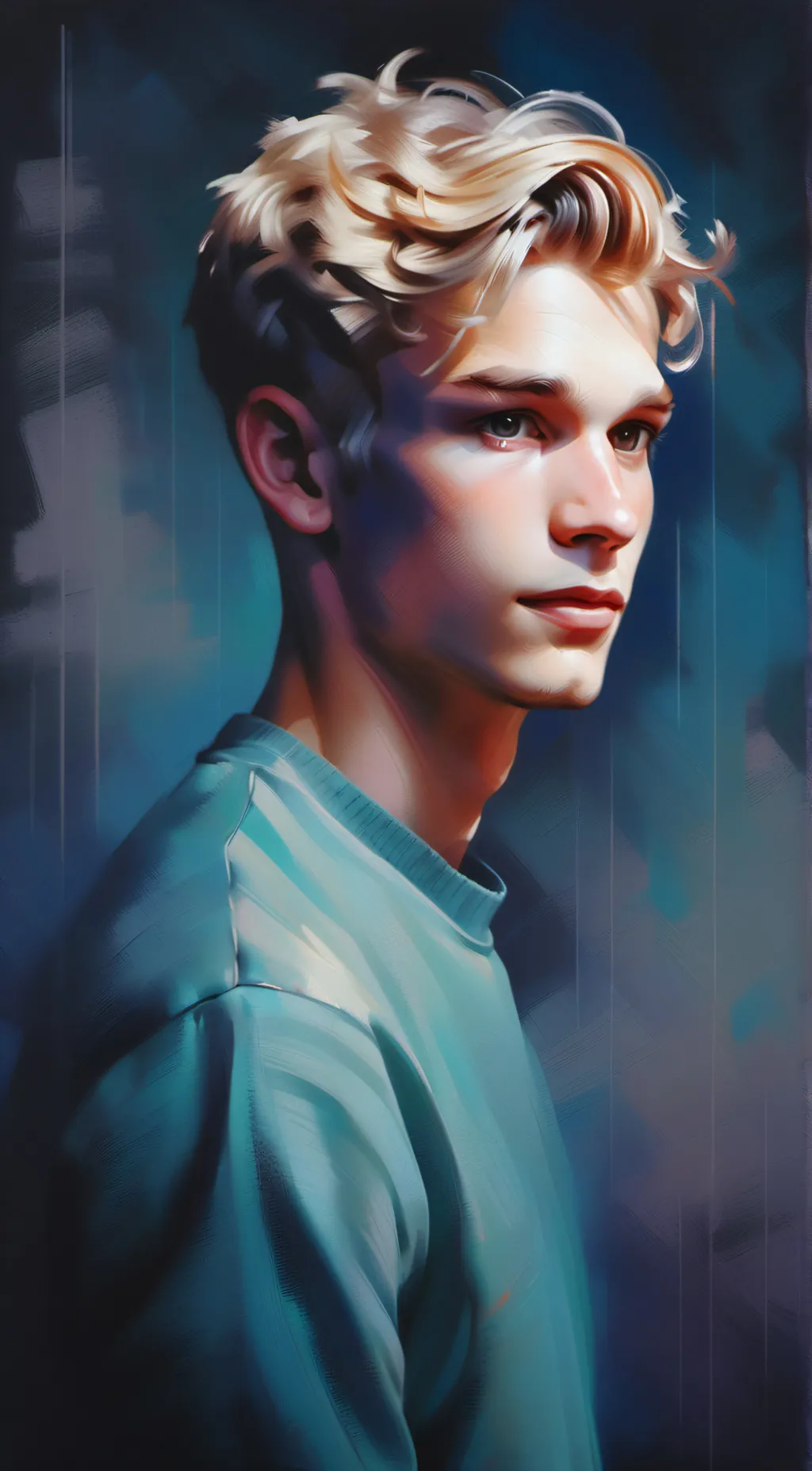 ai character: Your new bf background