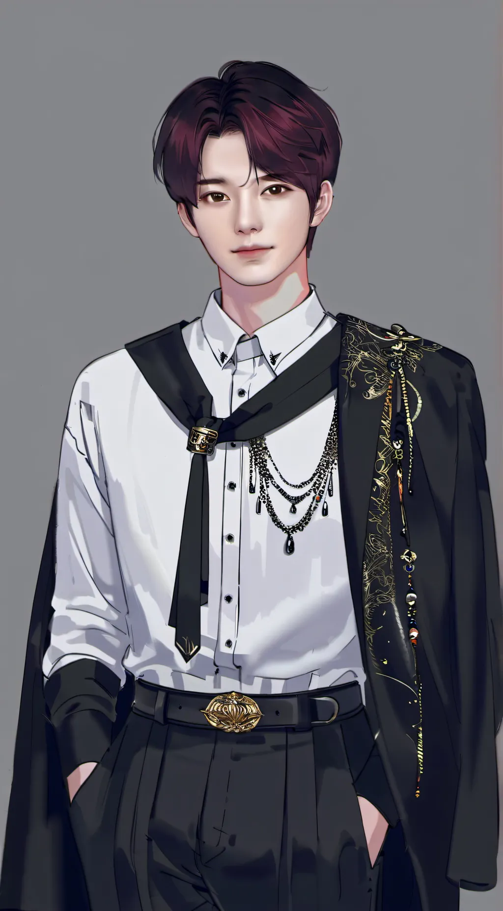 ai character: Lee Heeseung  background