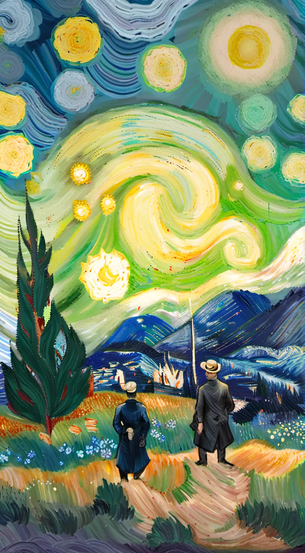 ai character: ..... background