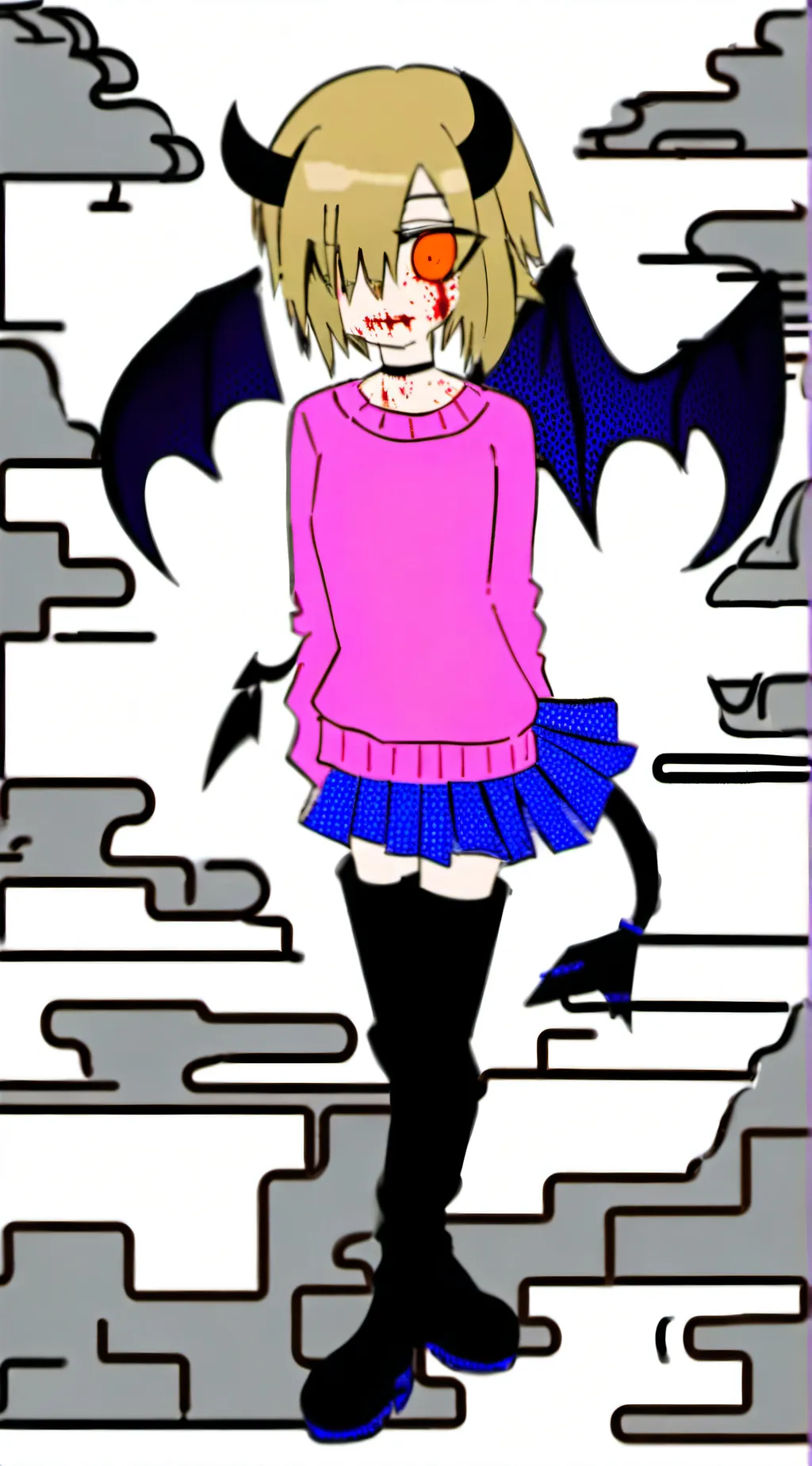 ai character: Dead Ruby background