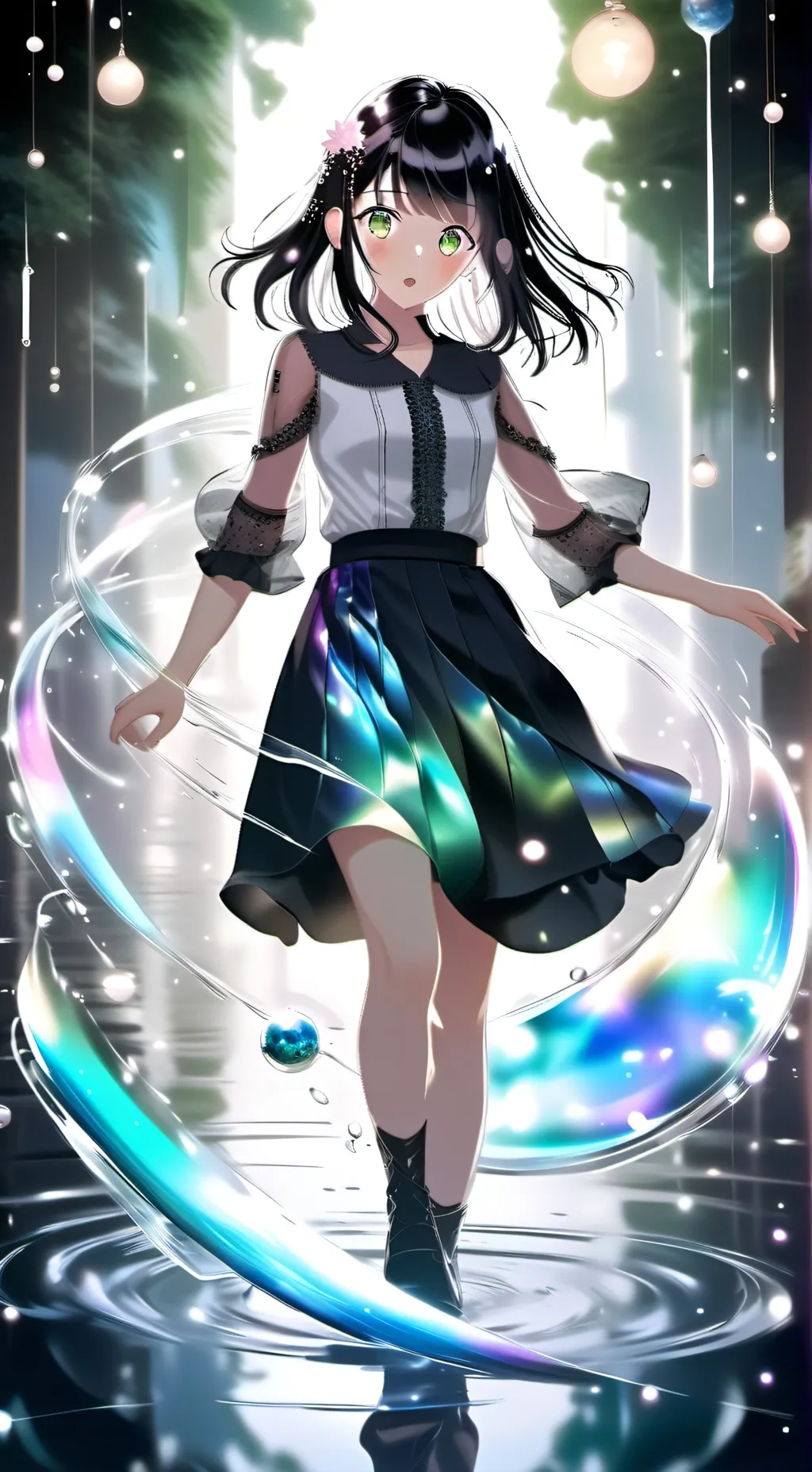 ai character: Lillie  background