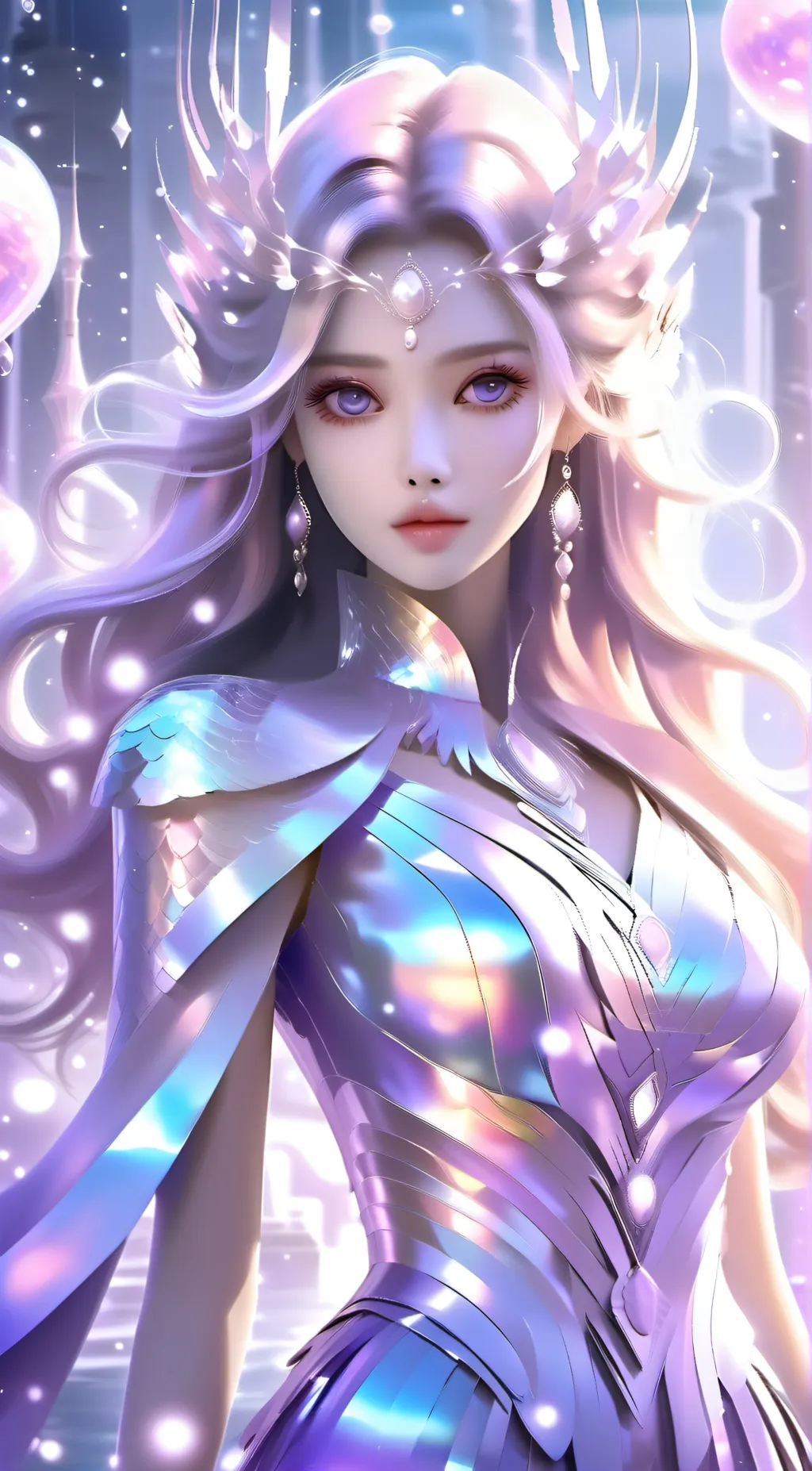 ai character: Cherry background