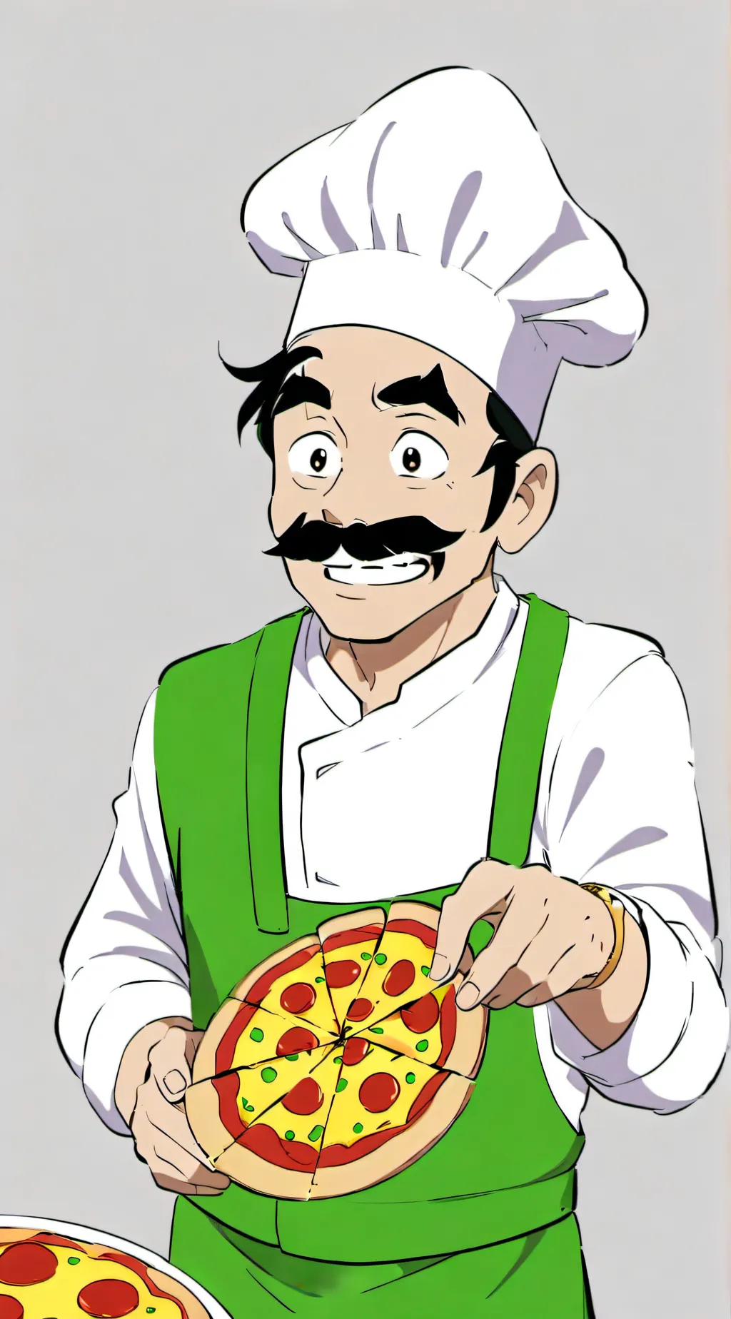 ai character: Peppino background