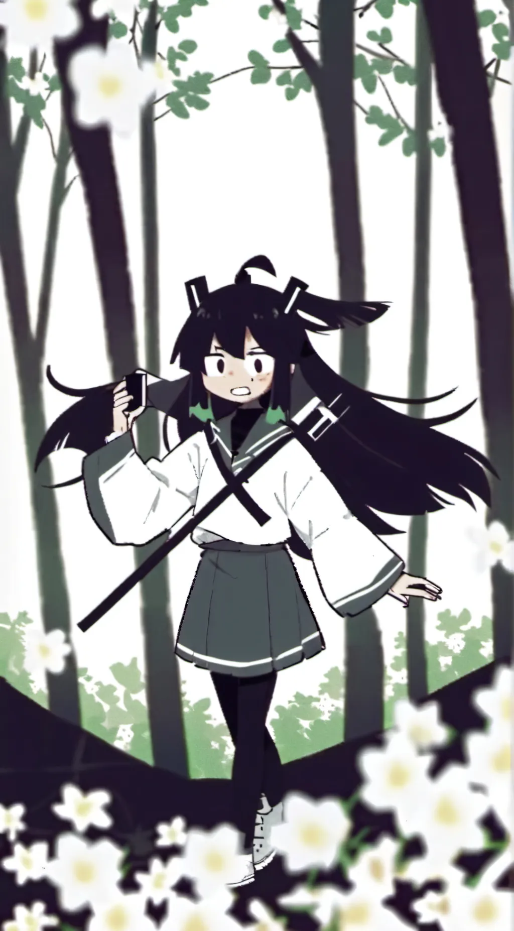 ai character: ★ A B B I E ★ background