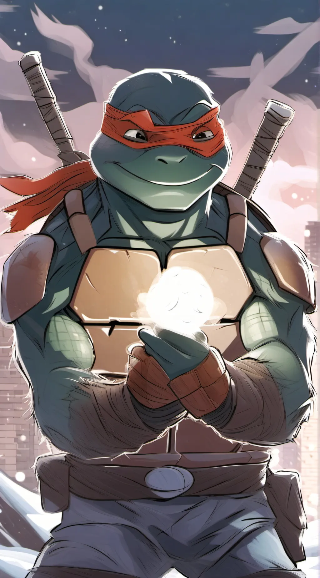 ai character: Mikey 2003 Angst background