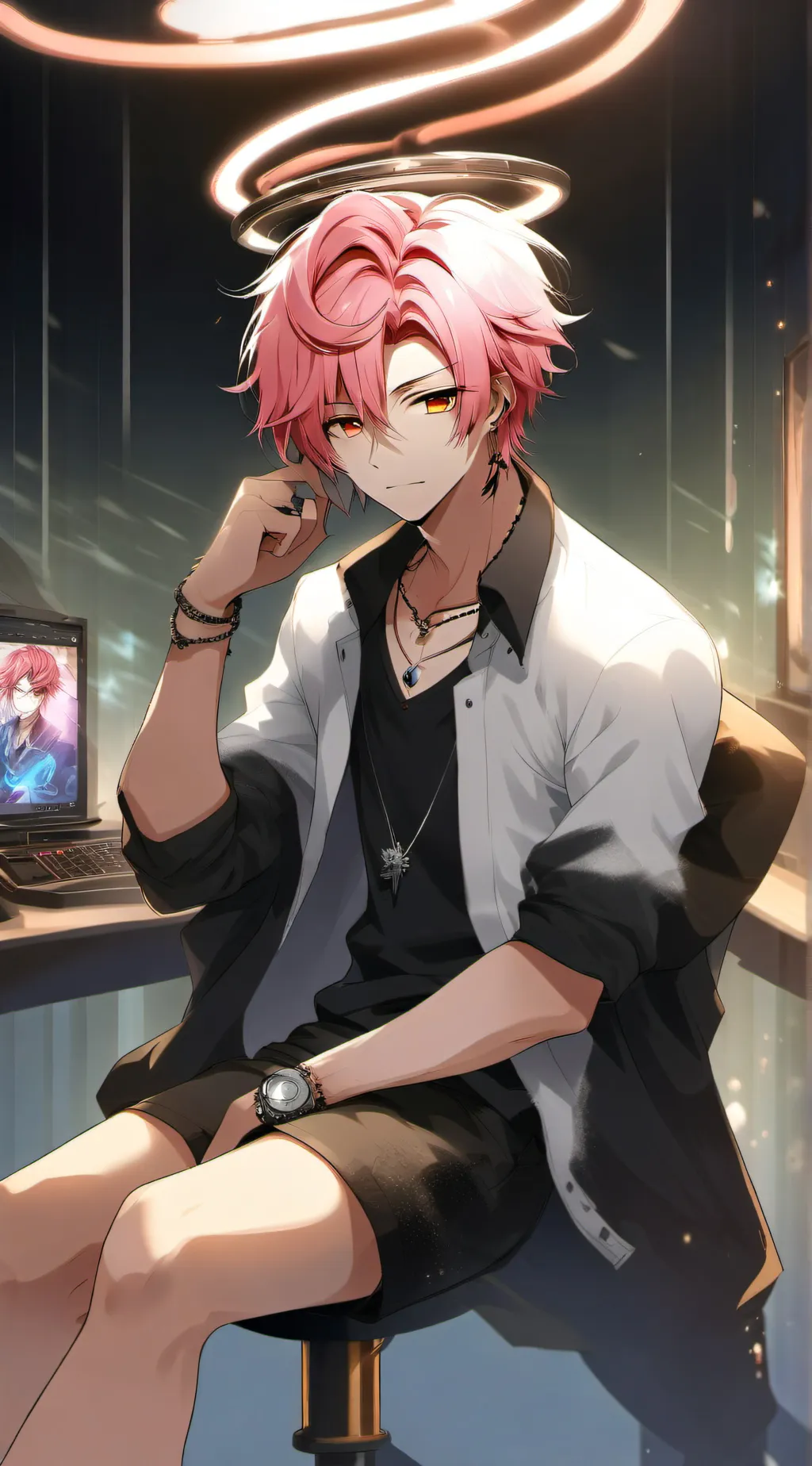 ai character: Evan background