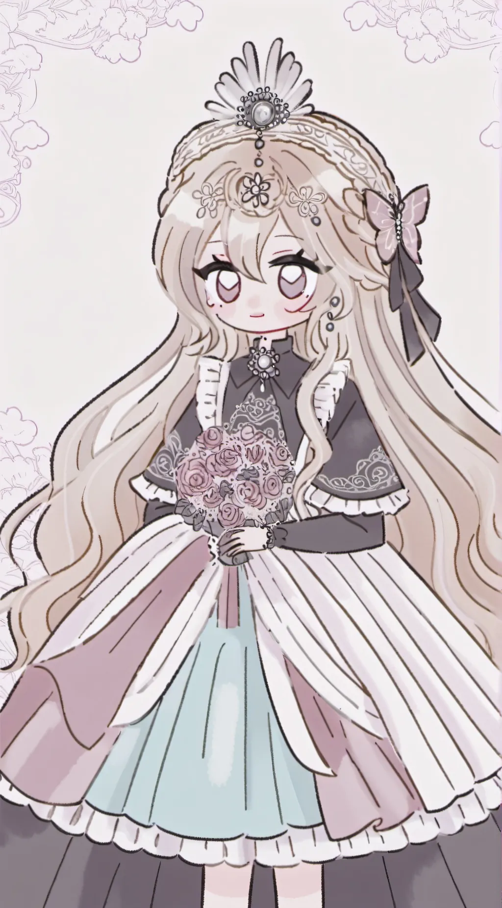 ai character: Lola Katsuki background