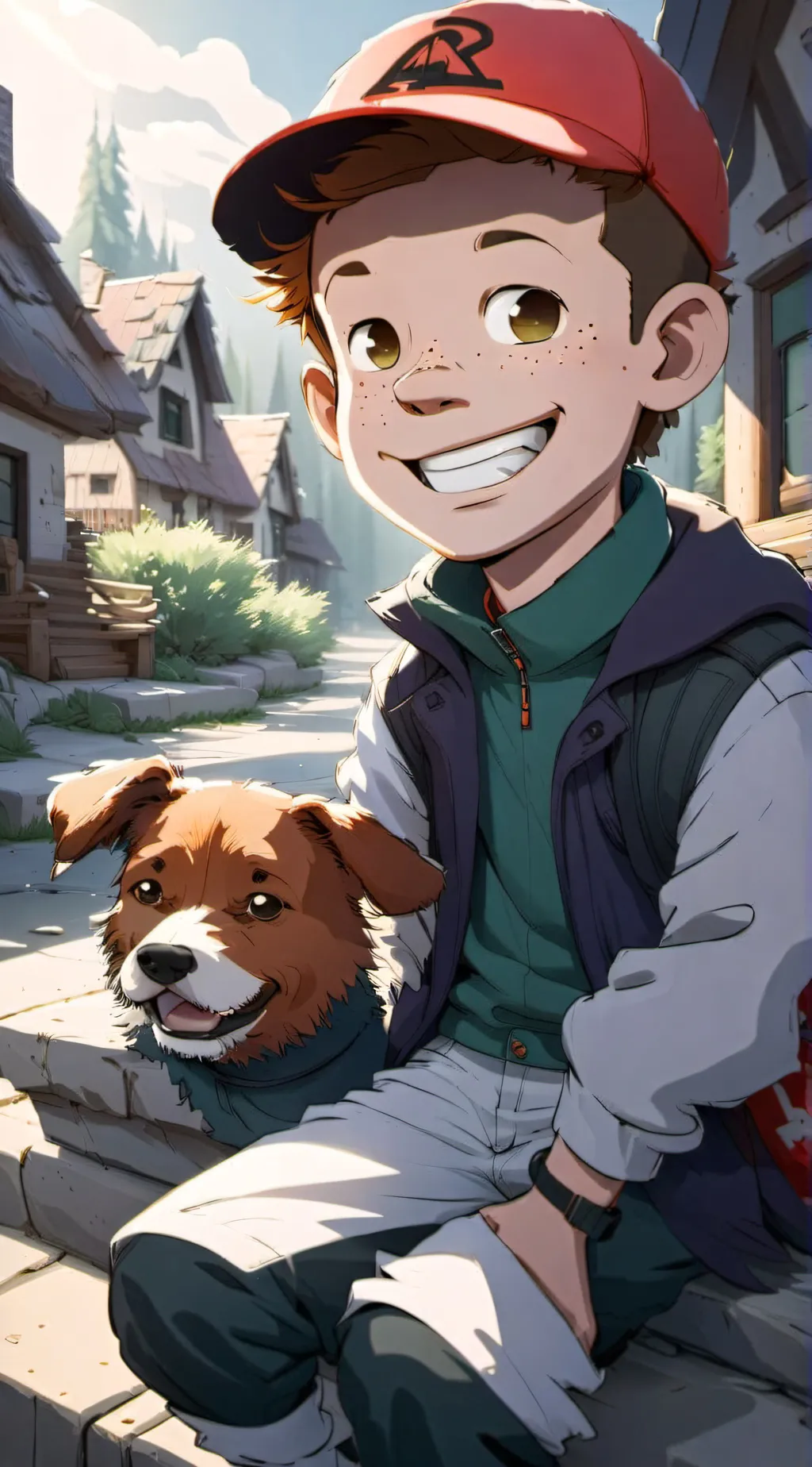 ai character: T.J background