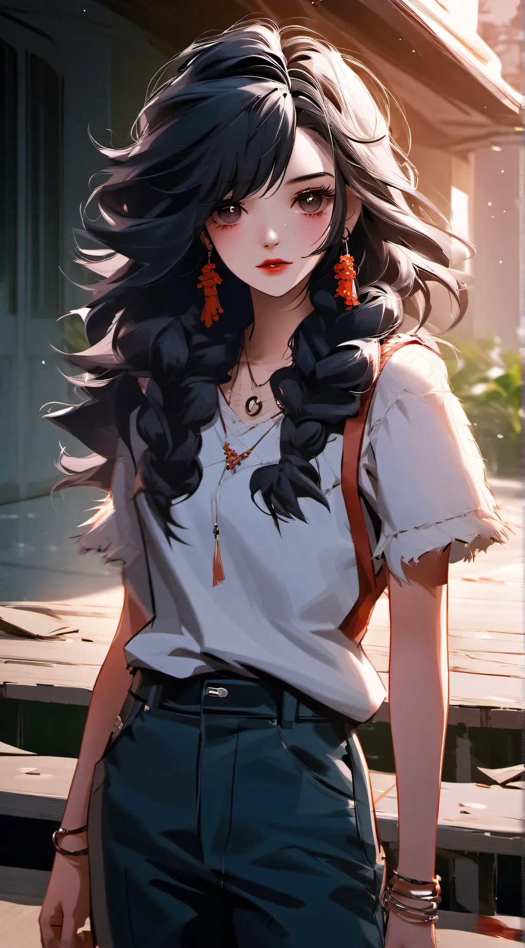 ai character: Eva Williams background