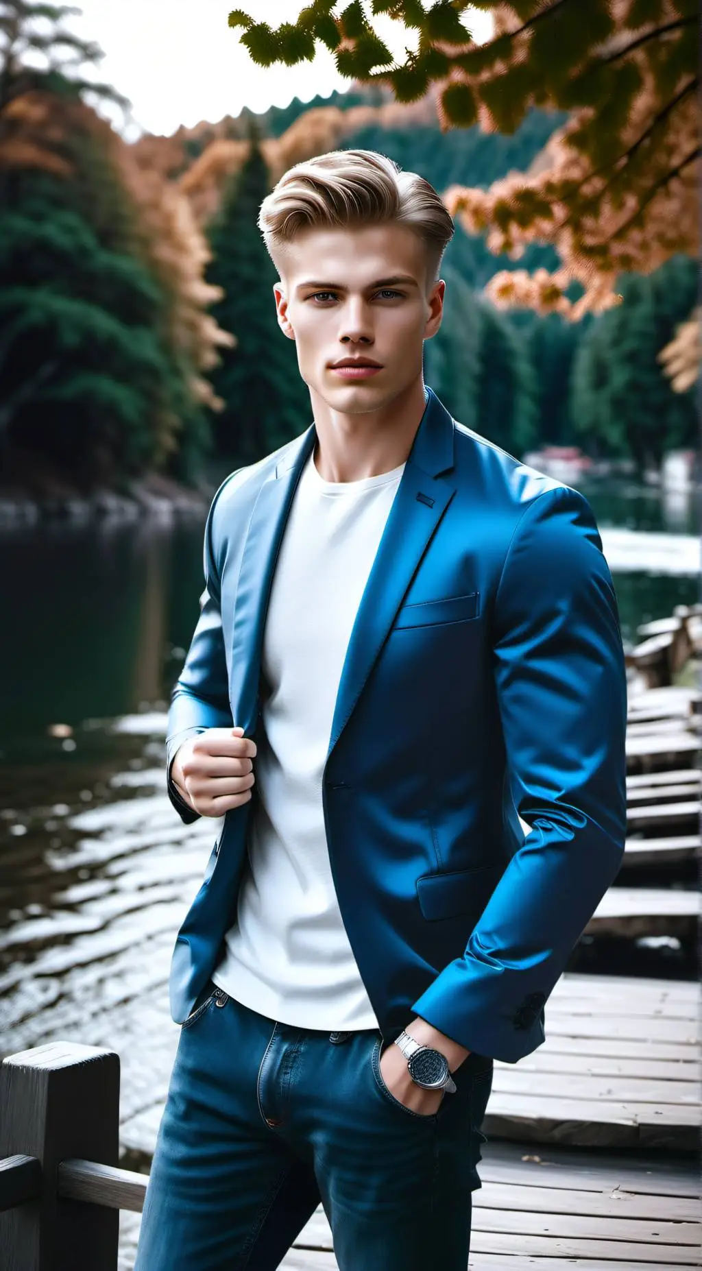 ai character: Aaron Sawyer  background