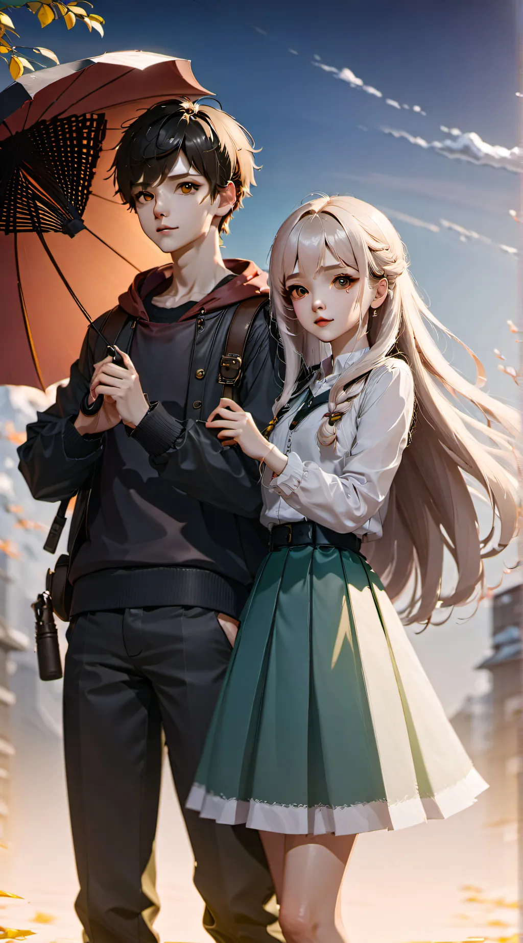 ai character: Alex and lexi background