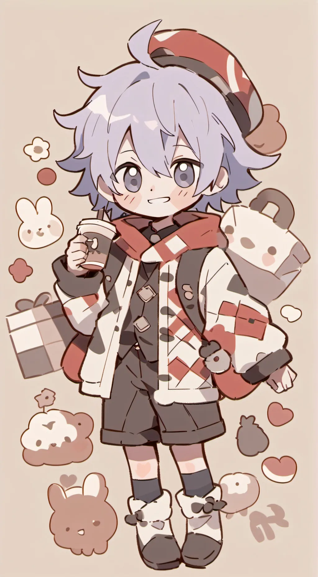 ai character: •gojo• background