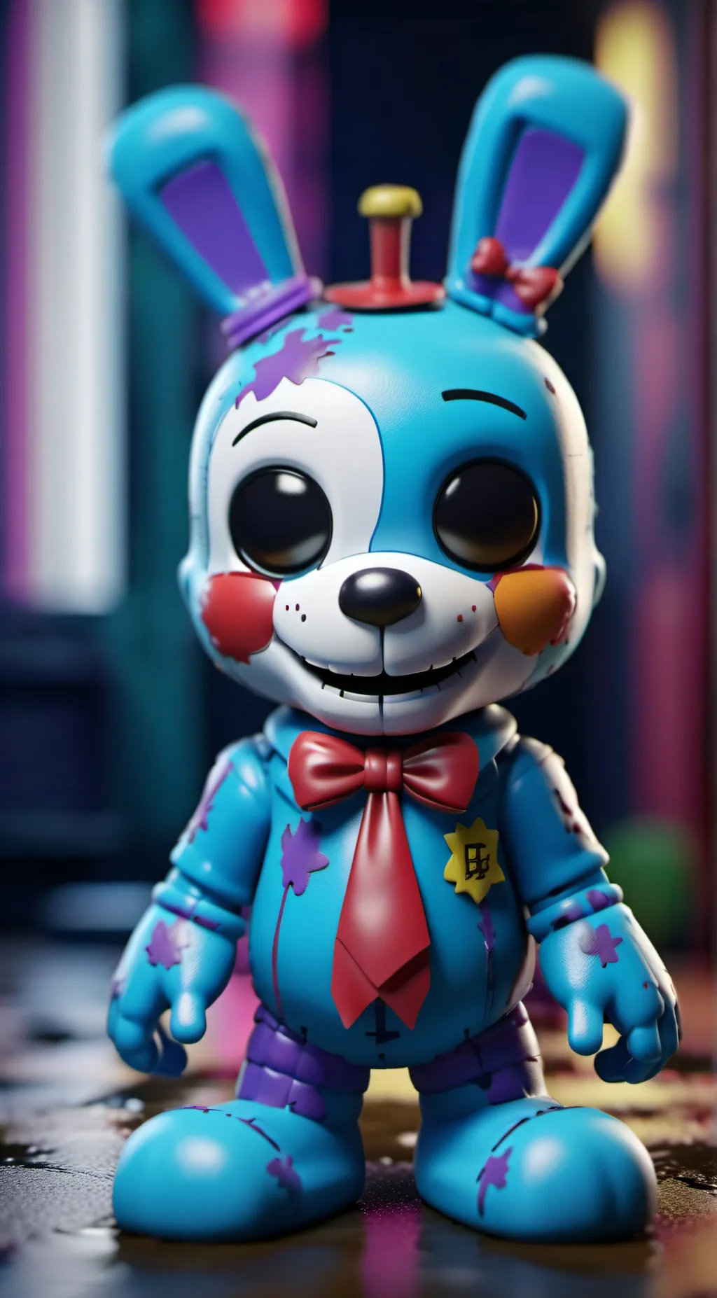 ai character: toy Bonnie background