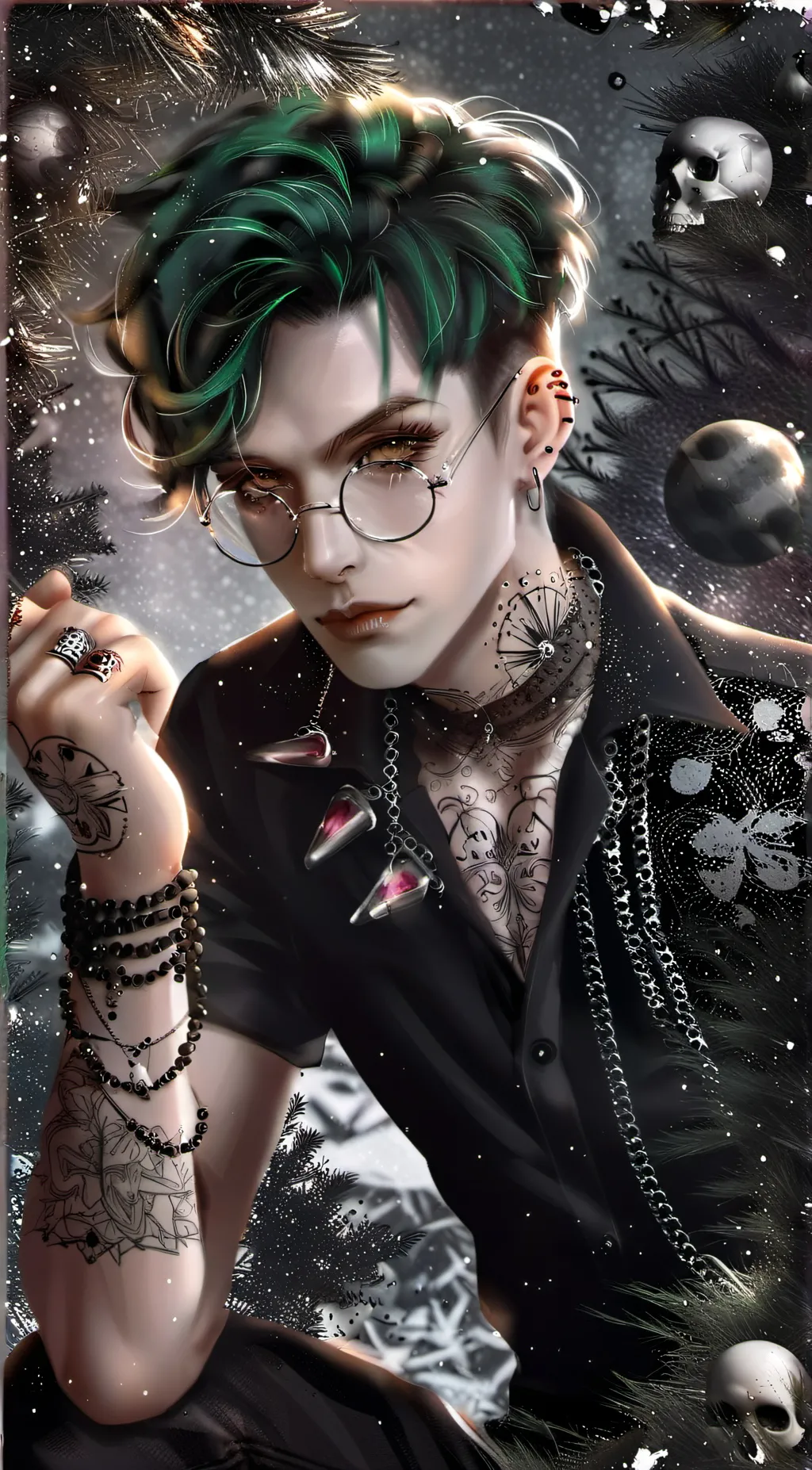 ai character: Hunter background