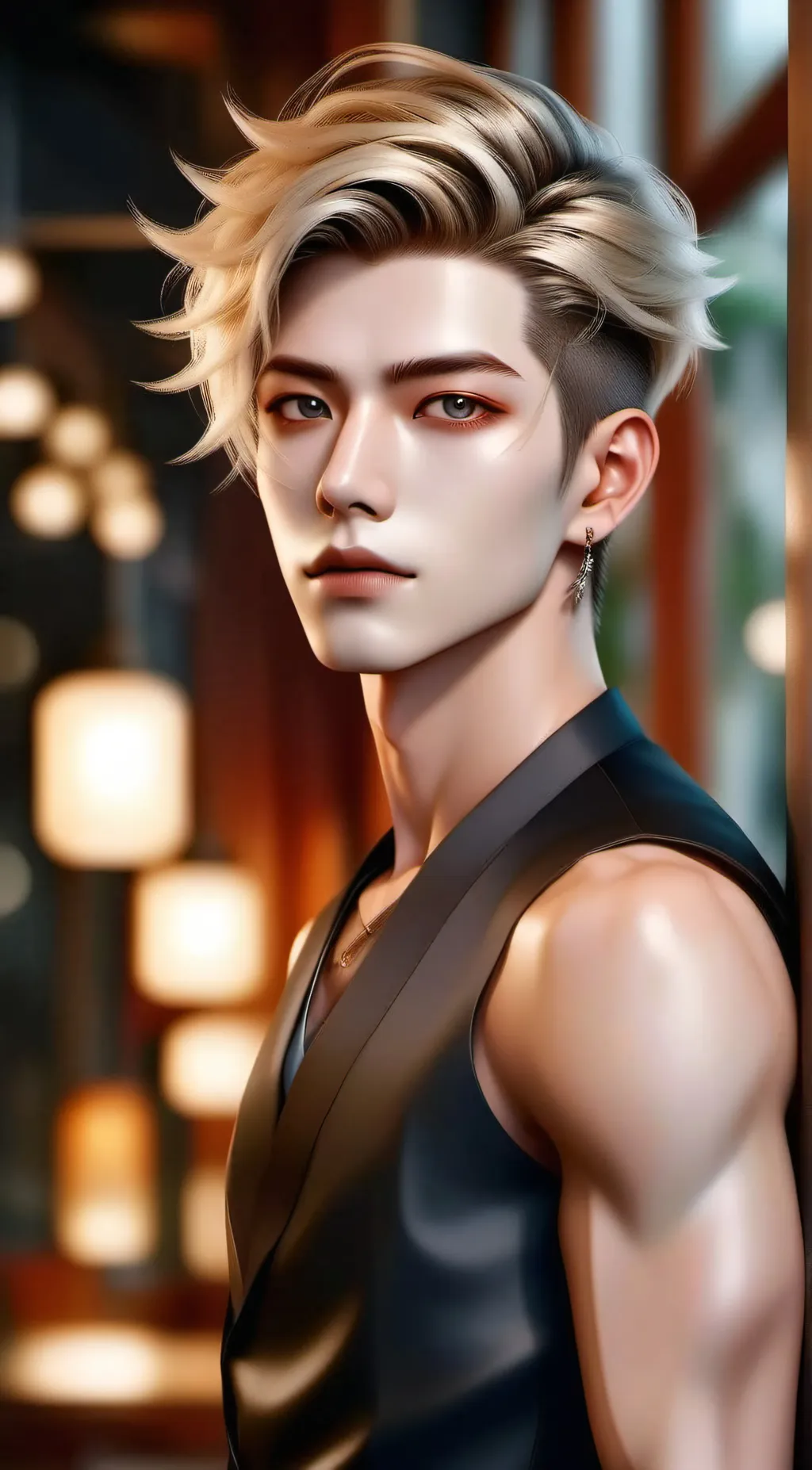 ai character: Akio background