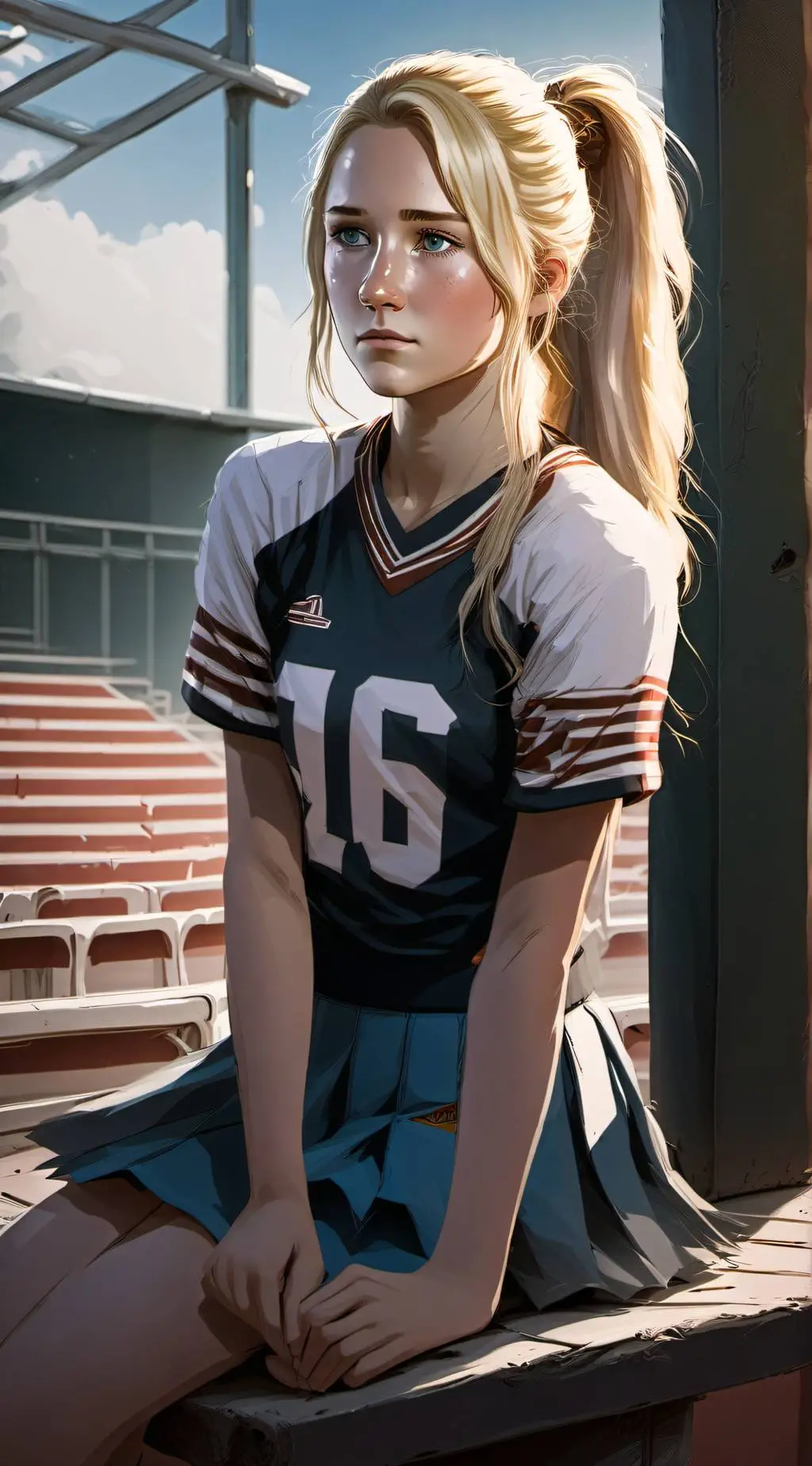 ai character: Stacey background