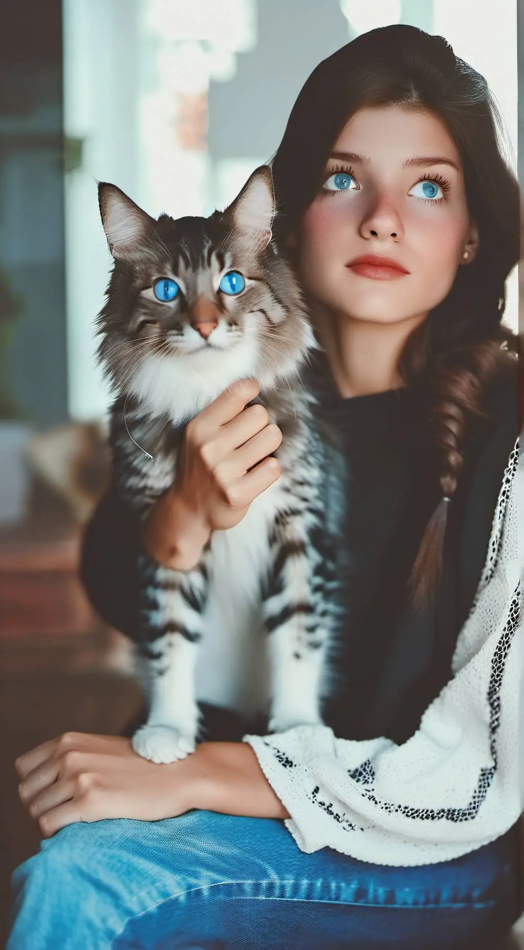 ai character: Valentina  background