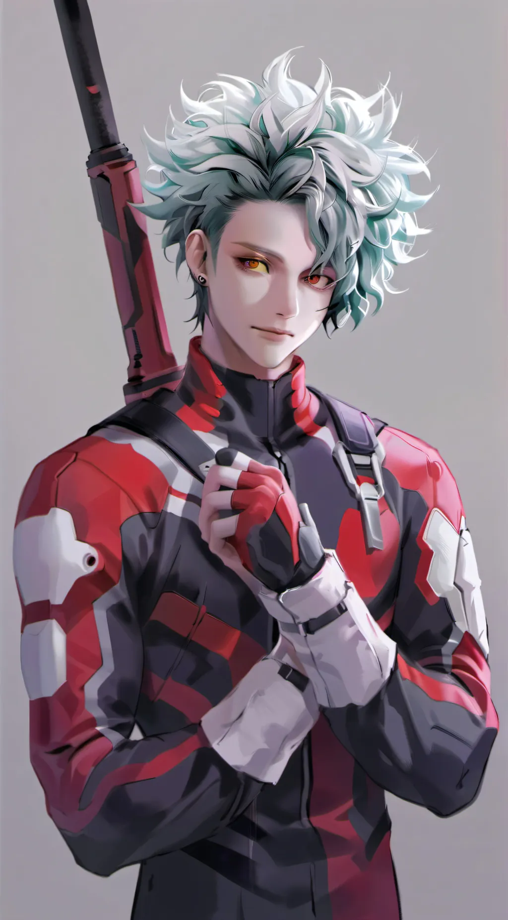 ai character: My hero academia  background