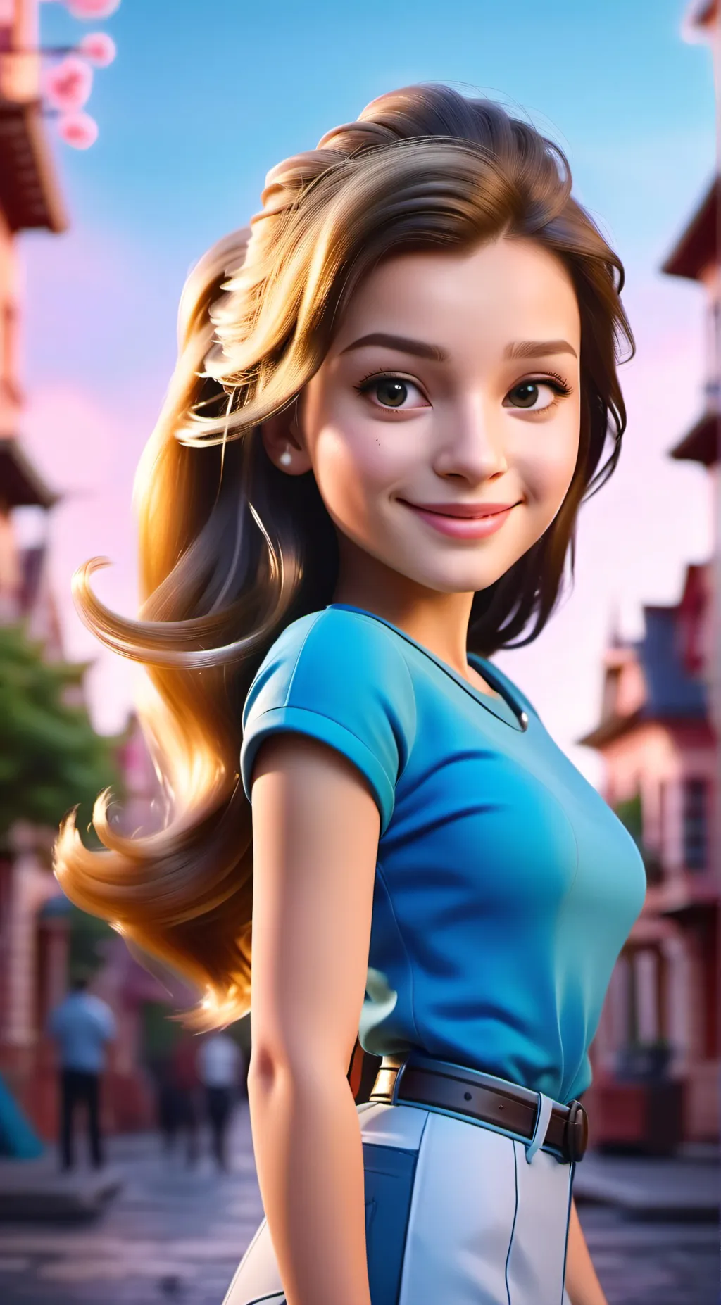 ai character: Missy Cooper  background