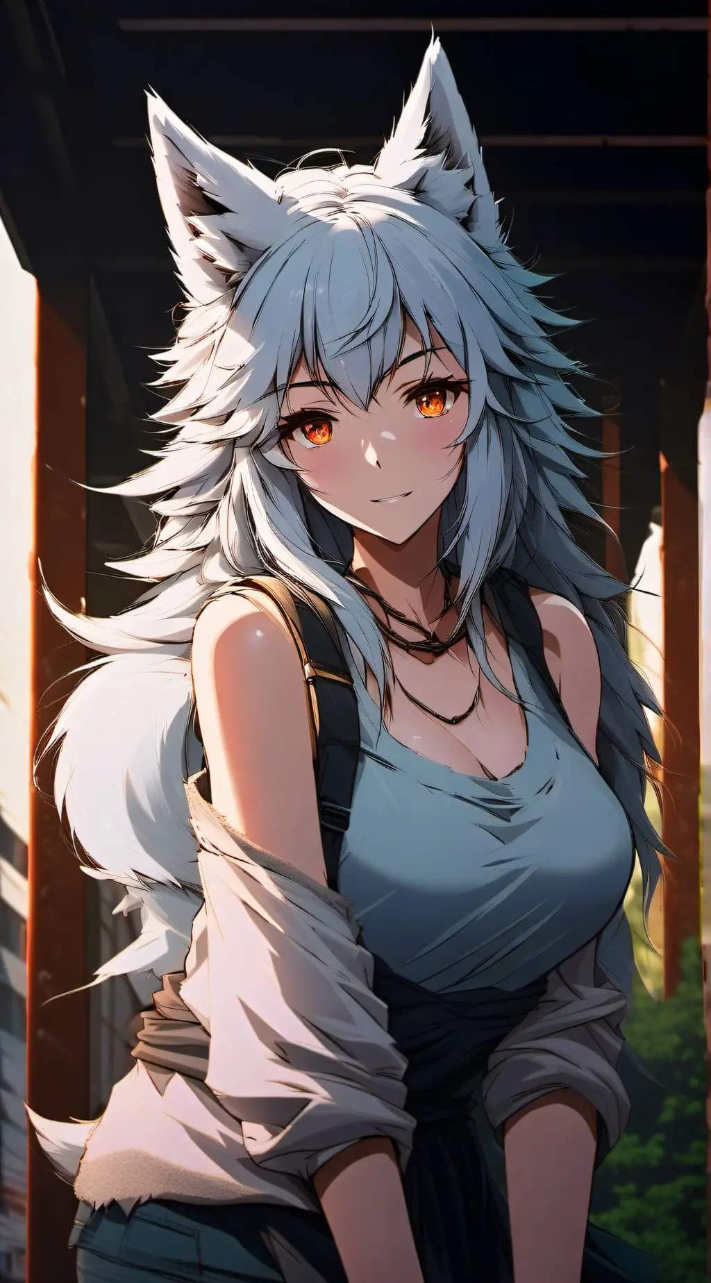 ai character: Mari background