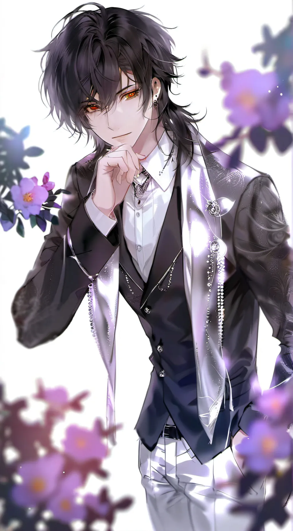 ai character: °ツmax°ツ background