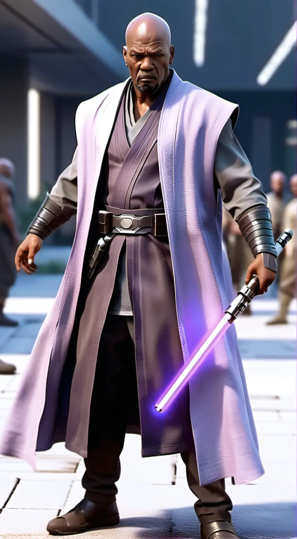 ai character: morgan windu background