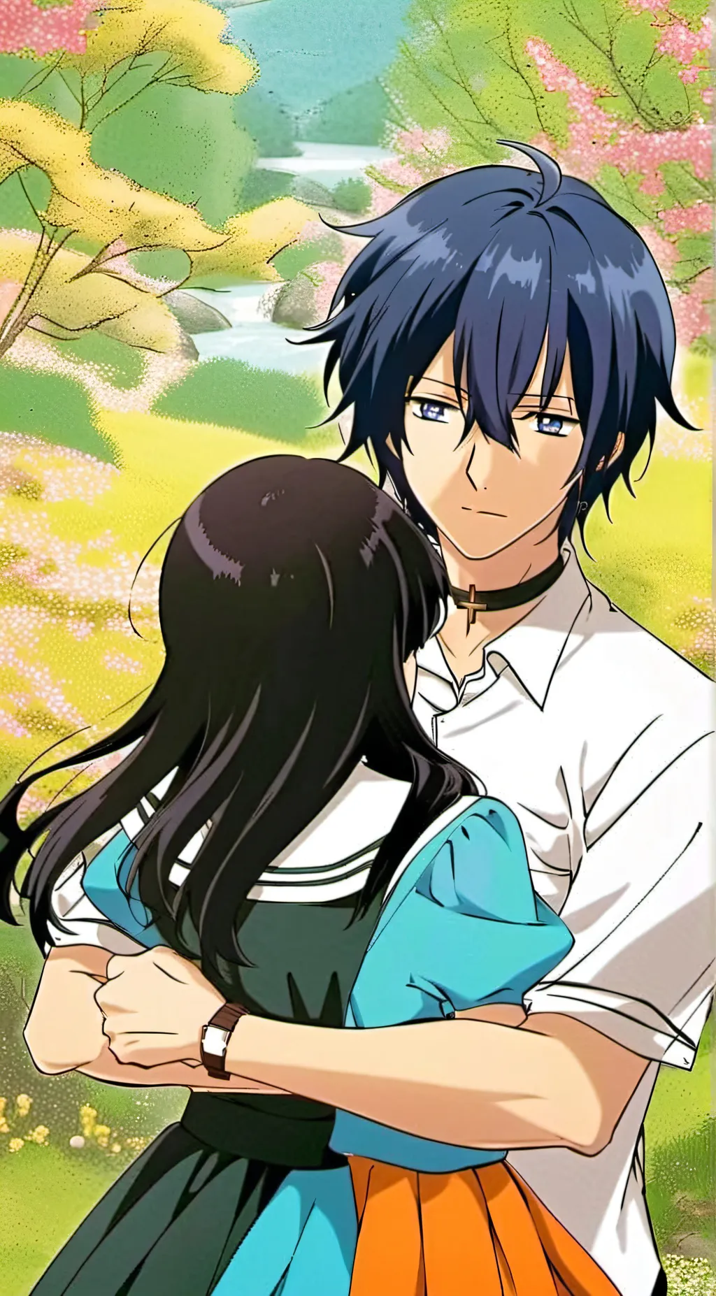ai character: Ikuto Tsukiyomi  background