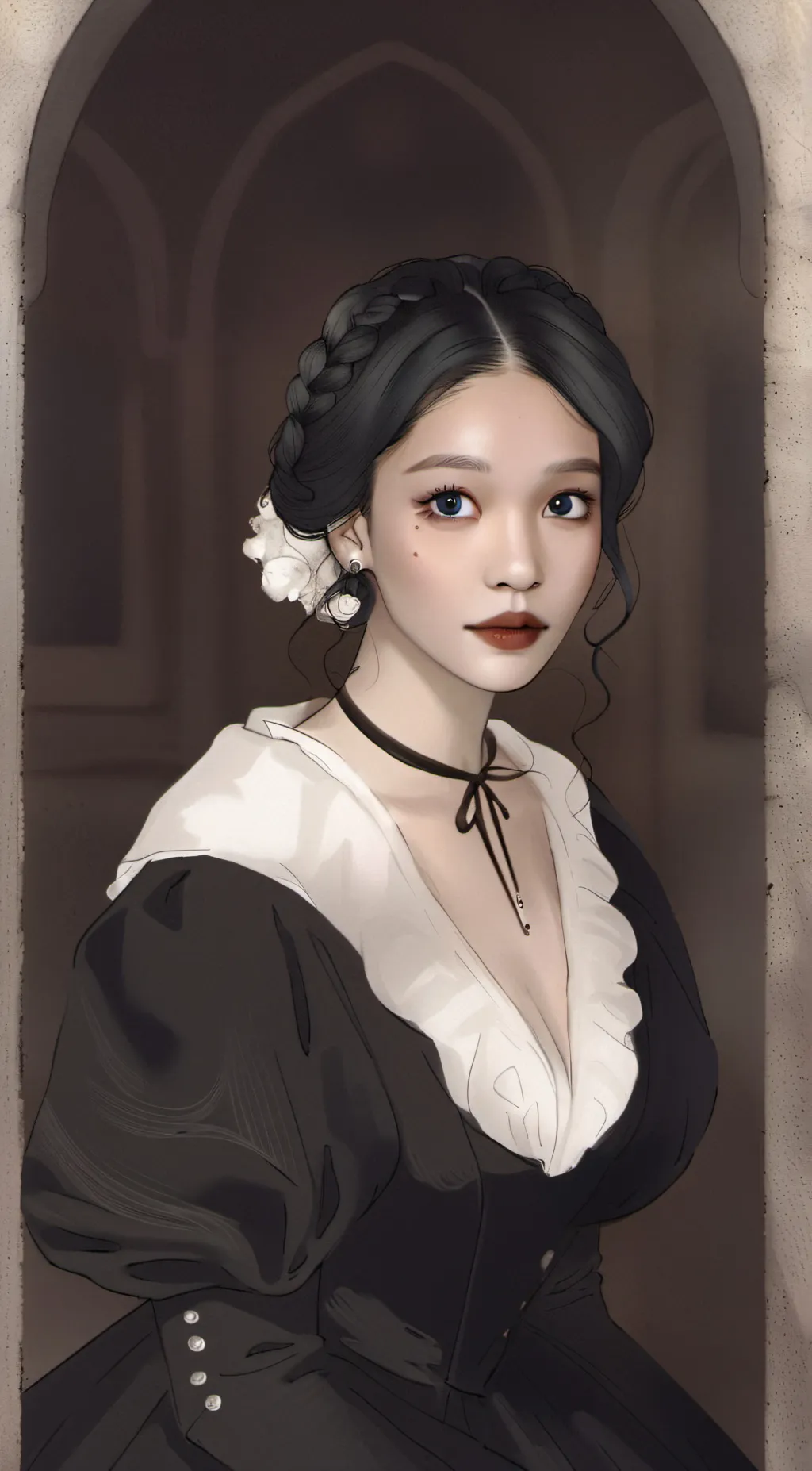 ai character: Elizabeth  background