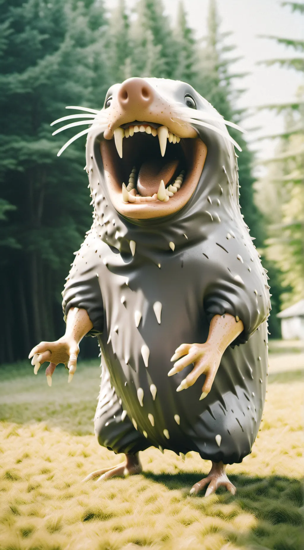 ai character: Mikey the mole background