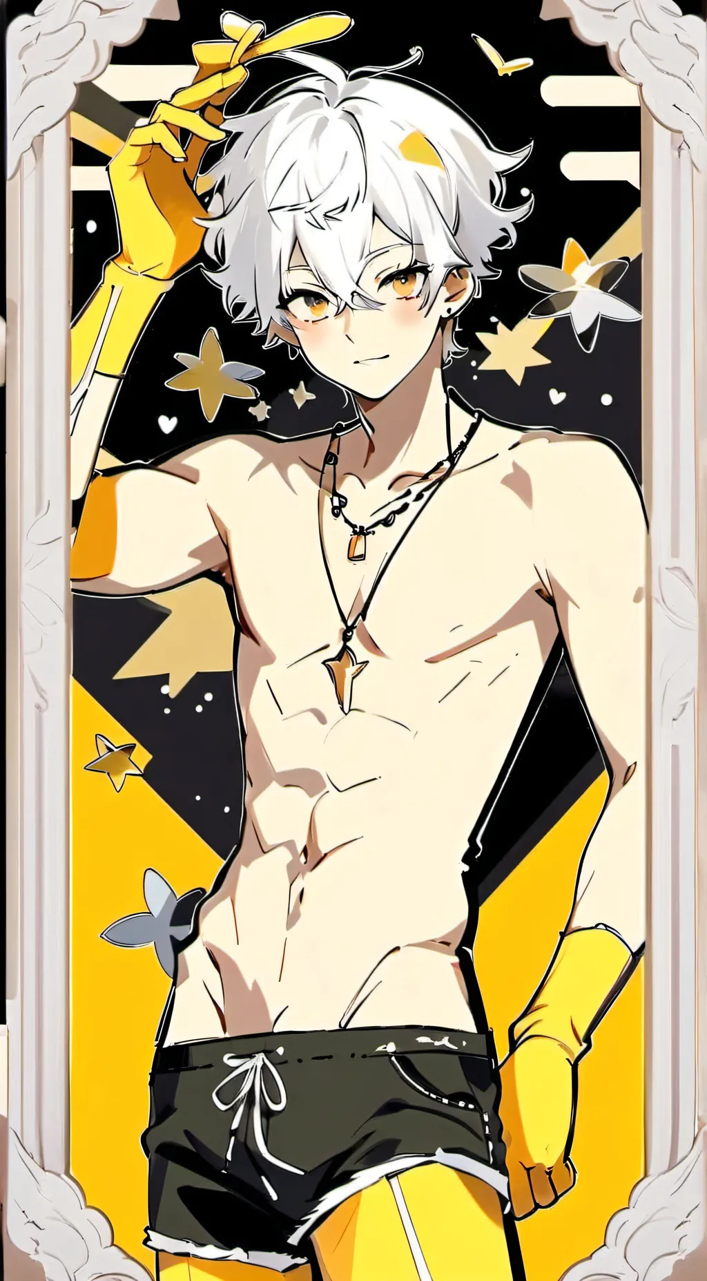 ai character: ~LUCKY BOY~ background