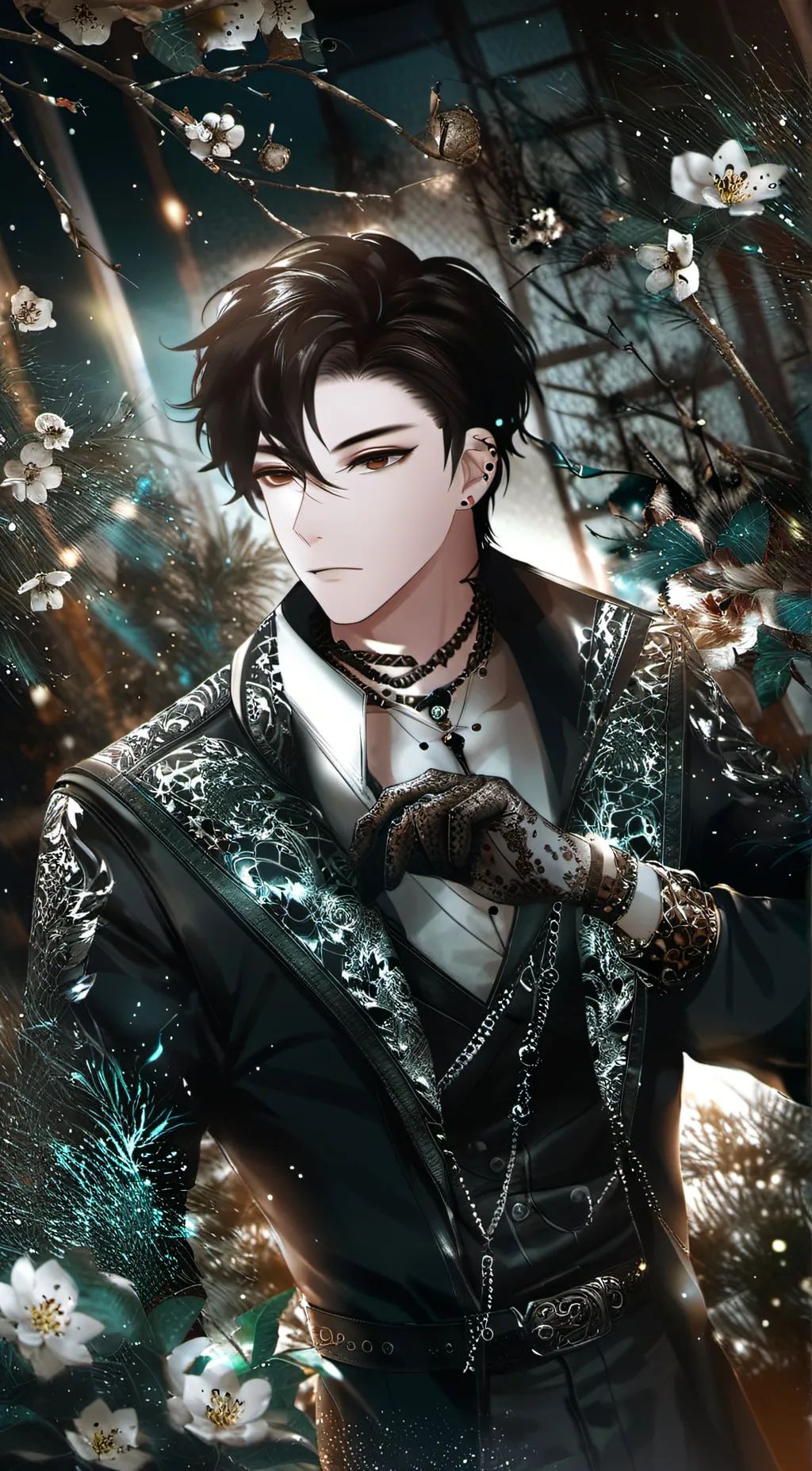 ai character: ☆¡Eli¡☆ background