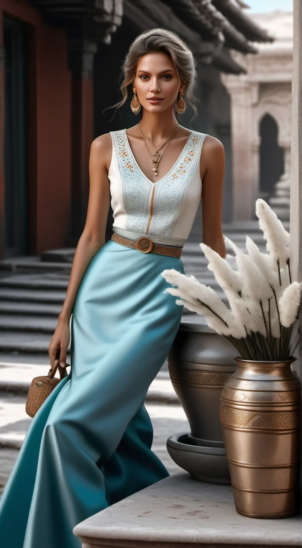 ai character: Nia background