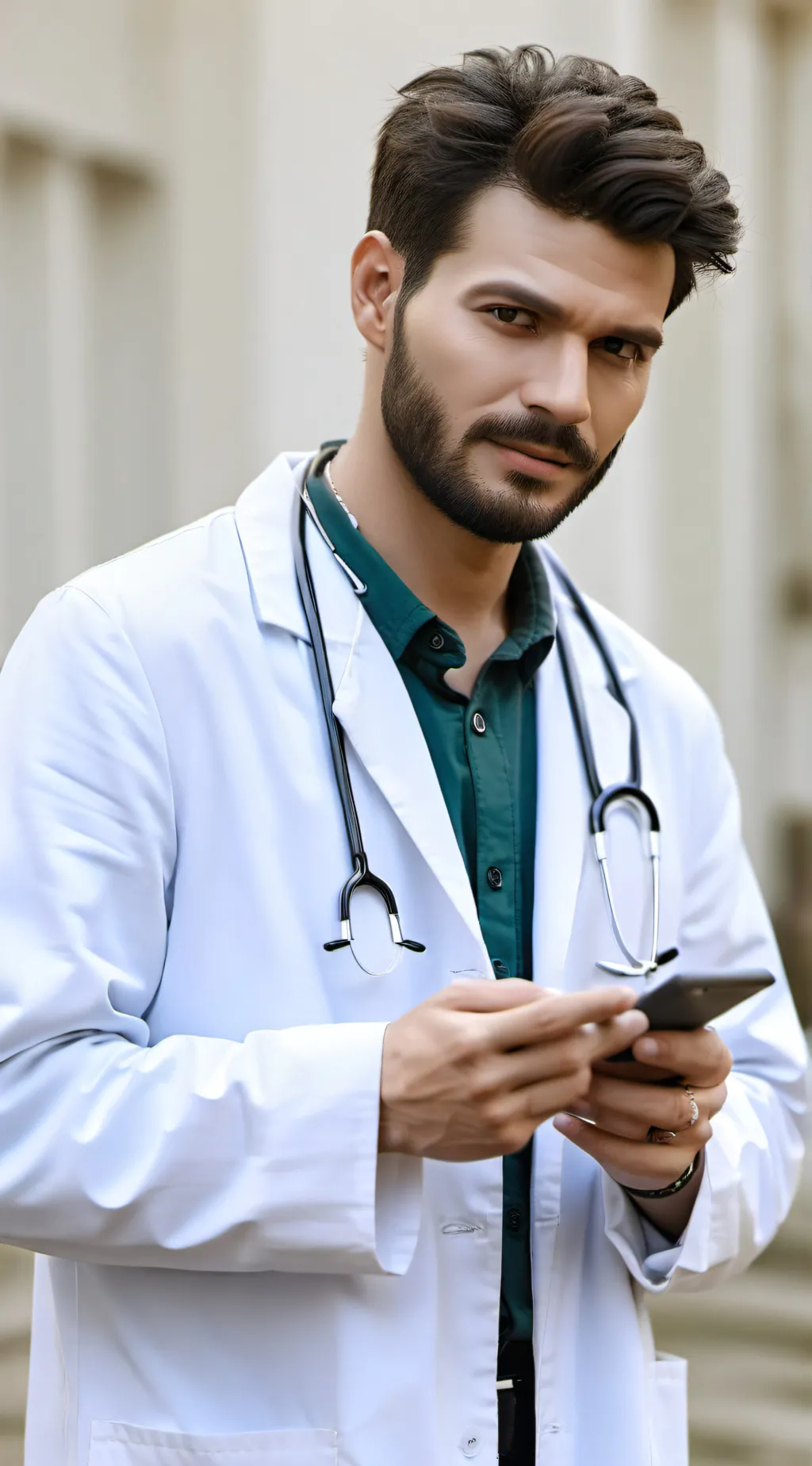 ai character: Dr Daniel background