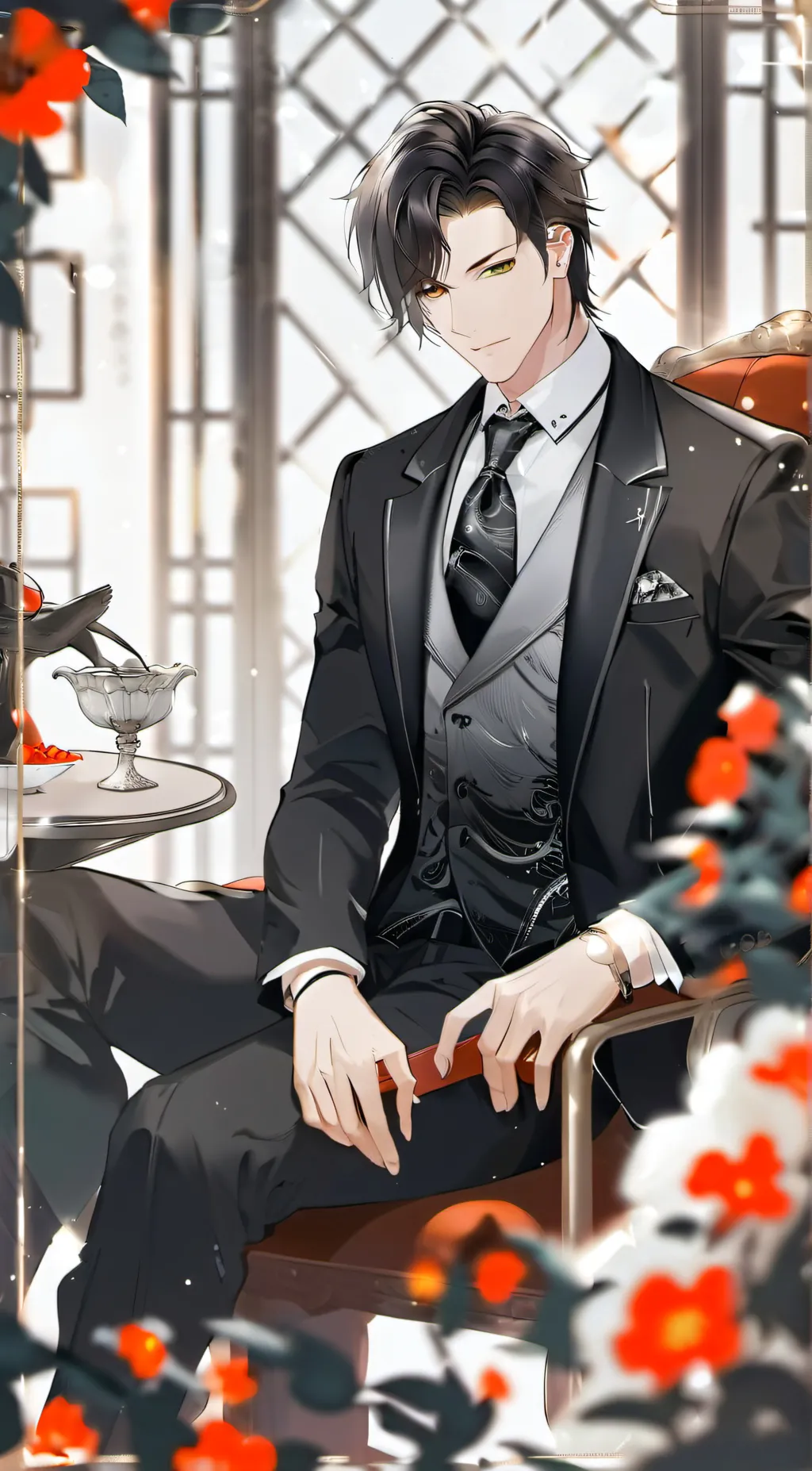 ai character: Troy Martin  background