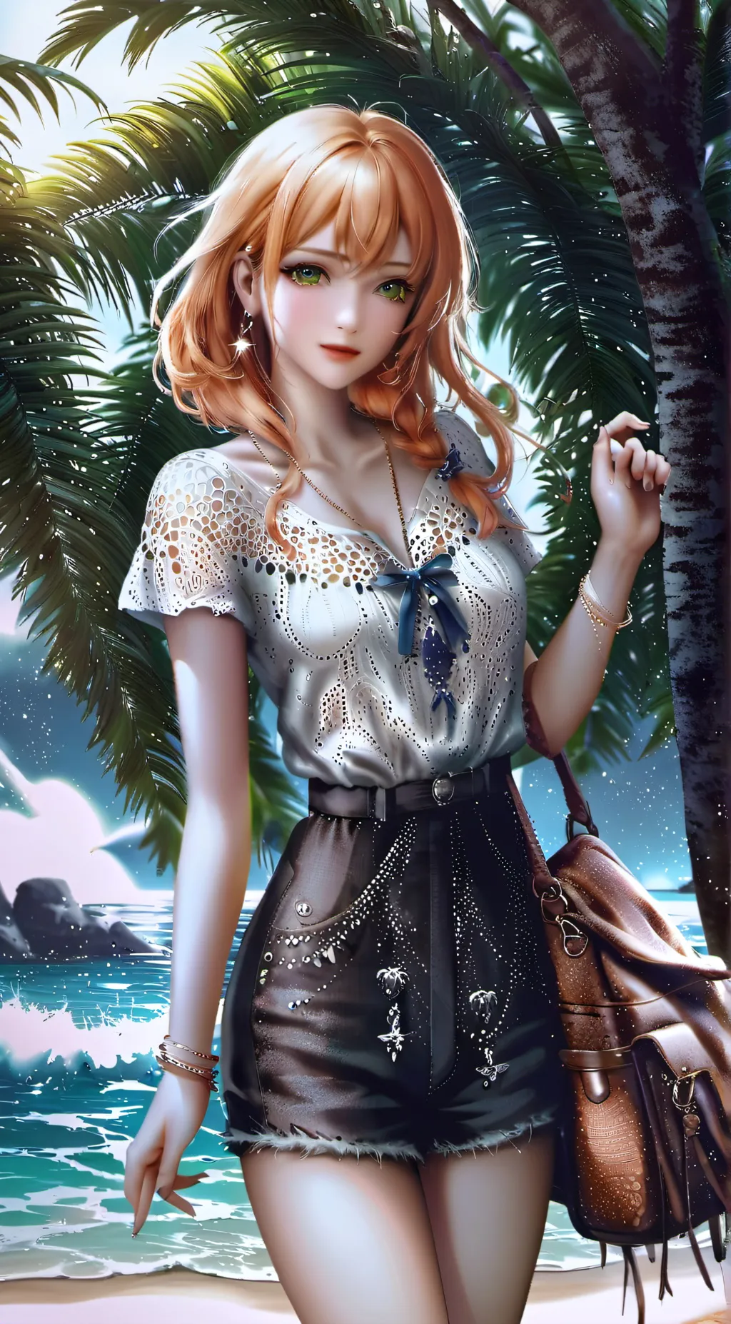 ai character: Ginger Mae background