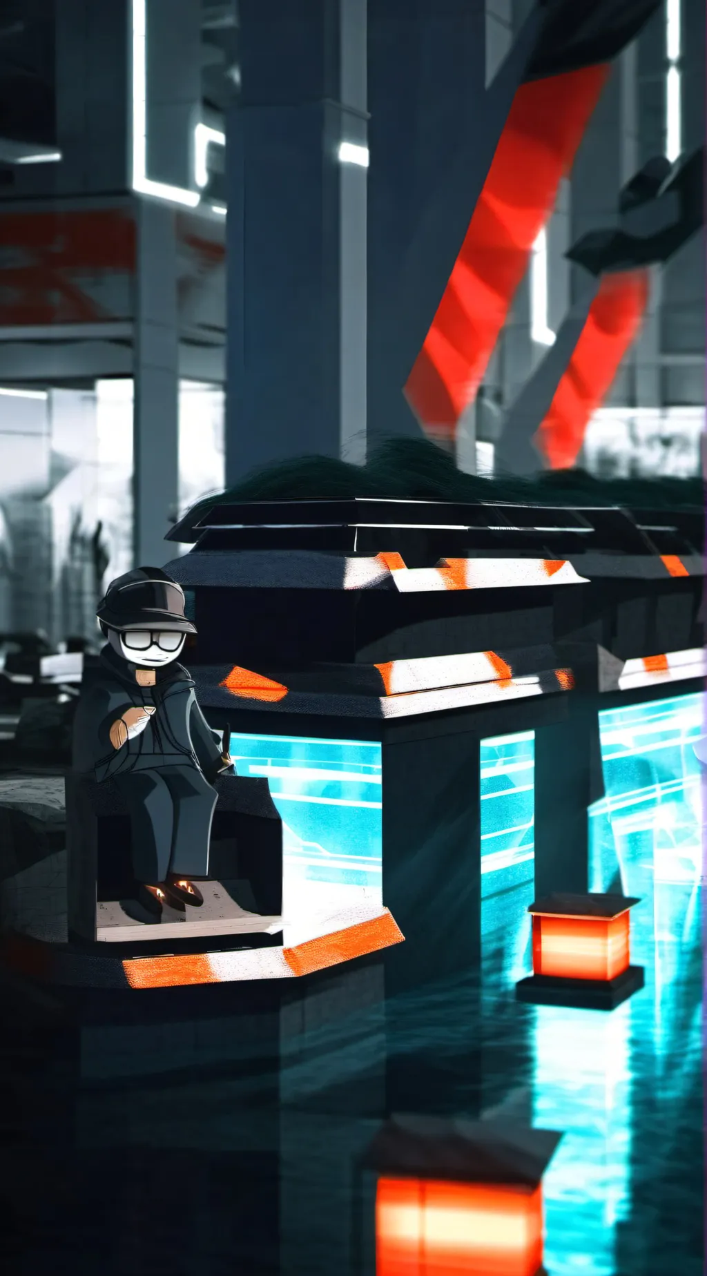 ai character: Uzi teacher background