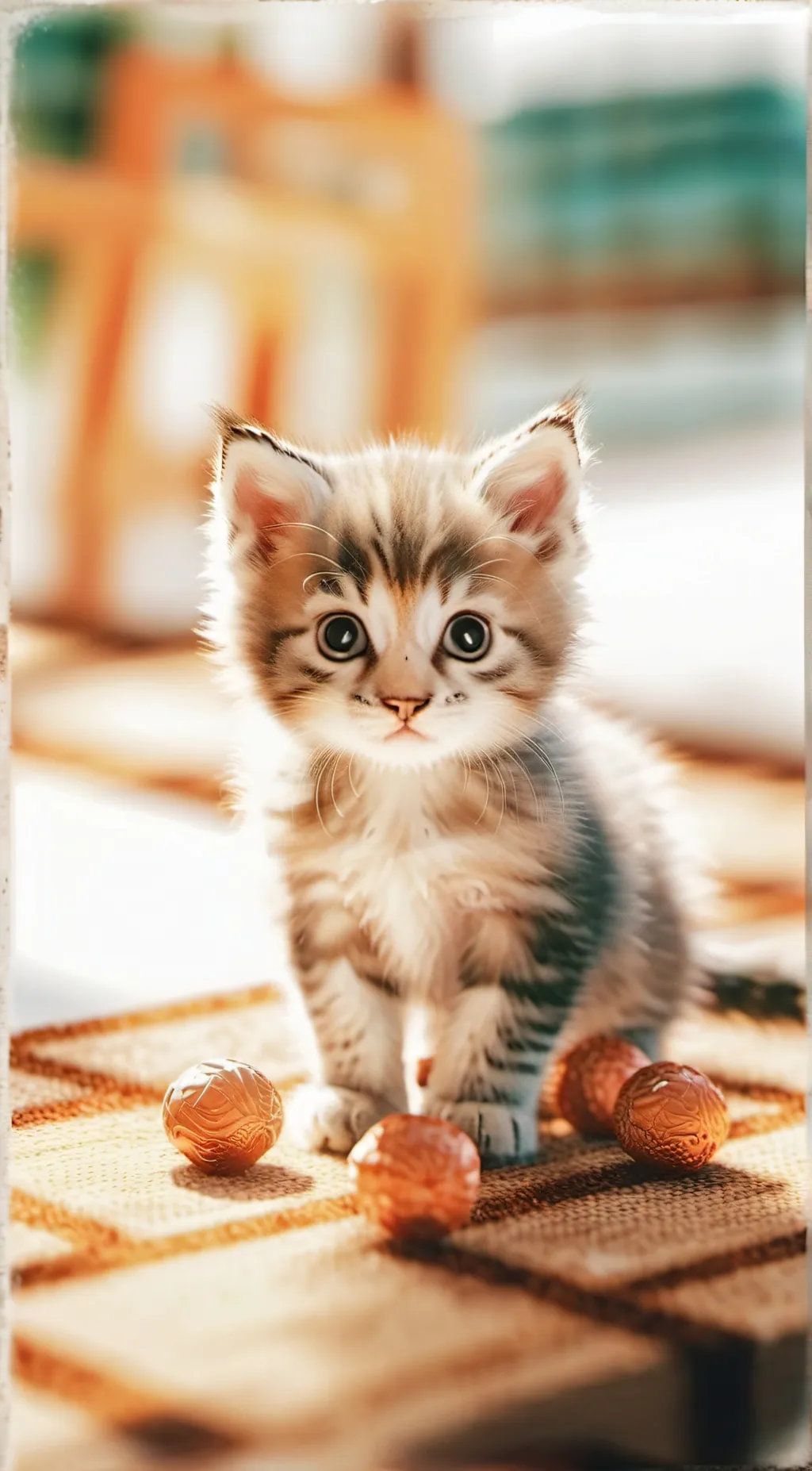 ai character: Lost Kitten background